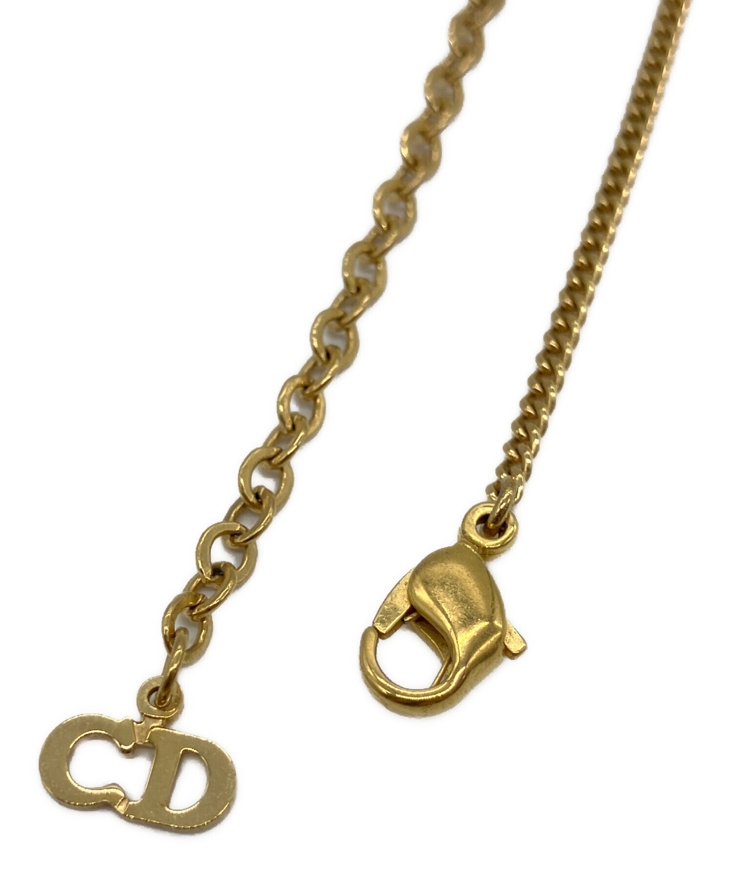 クリスチャンディオールロゴ ネックレス 楽天市場】クリスチャンディオール Dior ロゴ ネックレス 金属製