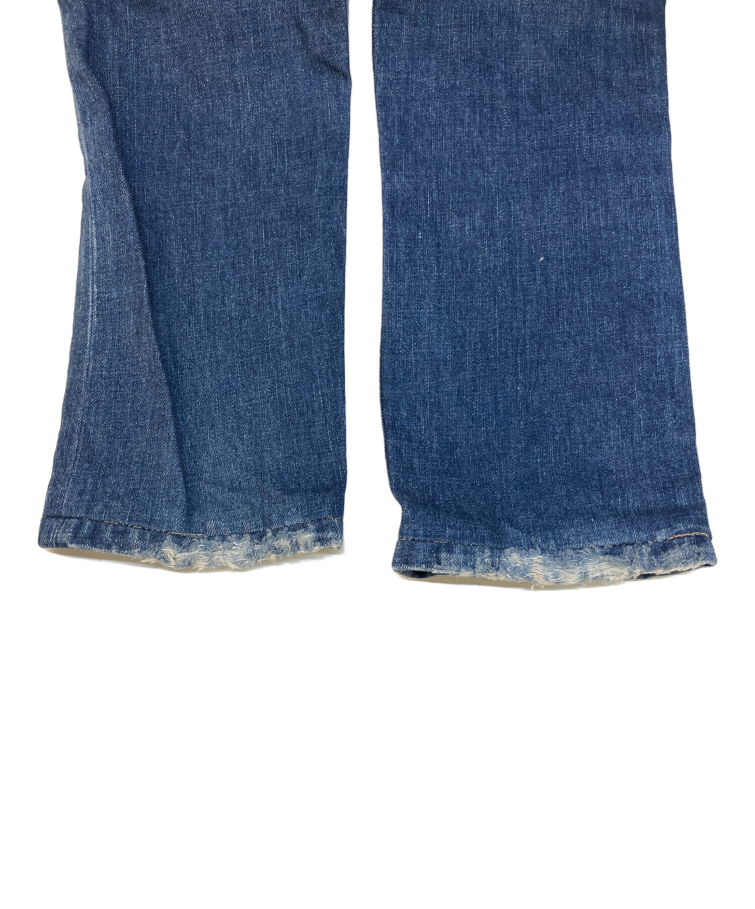 【希少】BALMAIN バイカー デニム 30 中古・古着通販】BALMAIN (バルマン) バイカーデニムパンツ ブルー