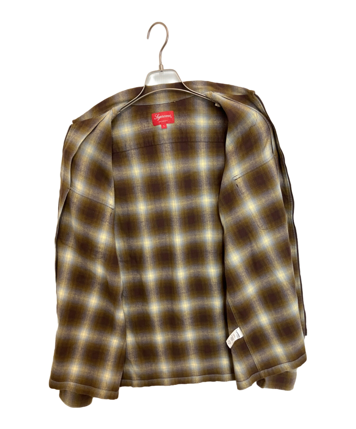 中古・古着通販】Supreme (シュプリーム) Shadow Plaid Flannel Zip Up