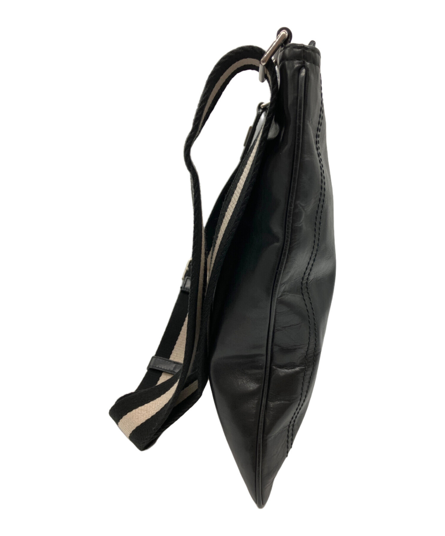 【未使用に近い】BALLY GAIA 75 メタル 黒〈定価116,600円〉 未使用に近い】BALLY GAIA 75 メタル 黒〈定価116,600円〉 楽天