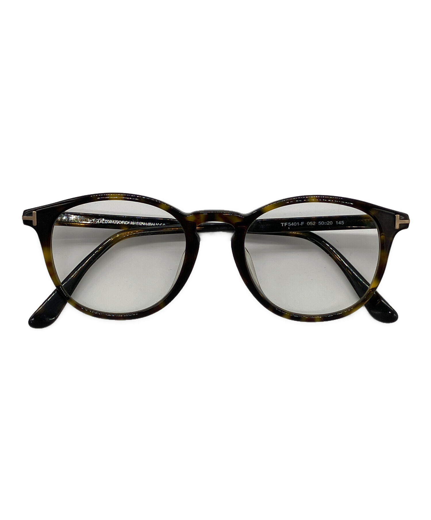 中古・古着通販】TOM FORD (トムフォード) 伊達眼鏡 ブラウン 