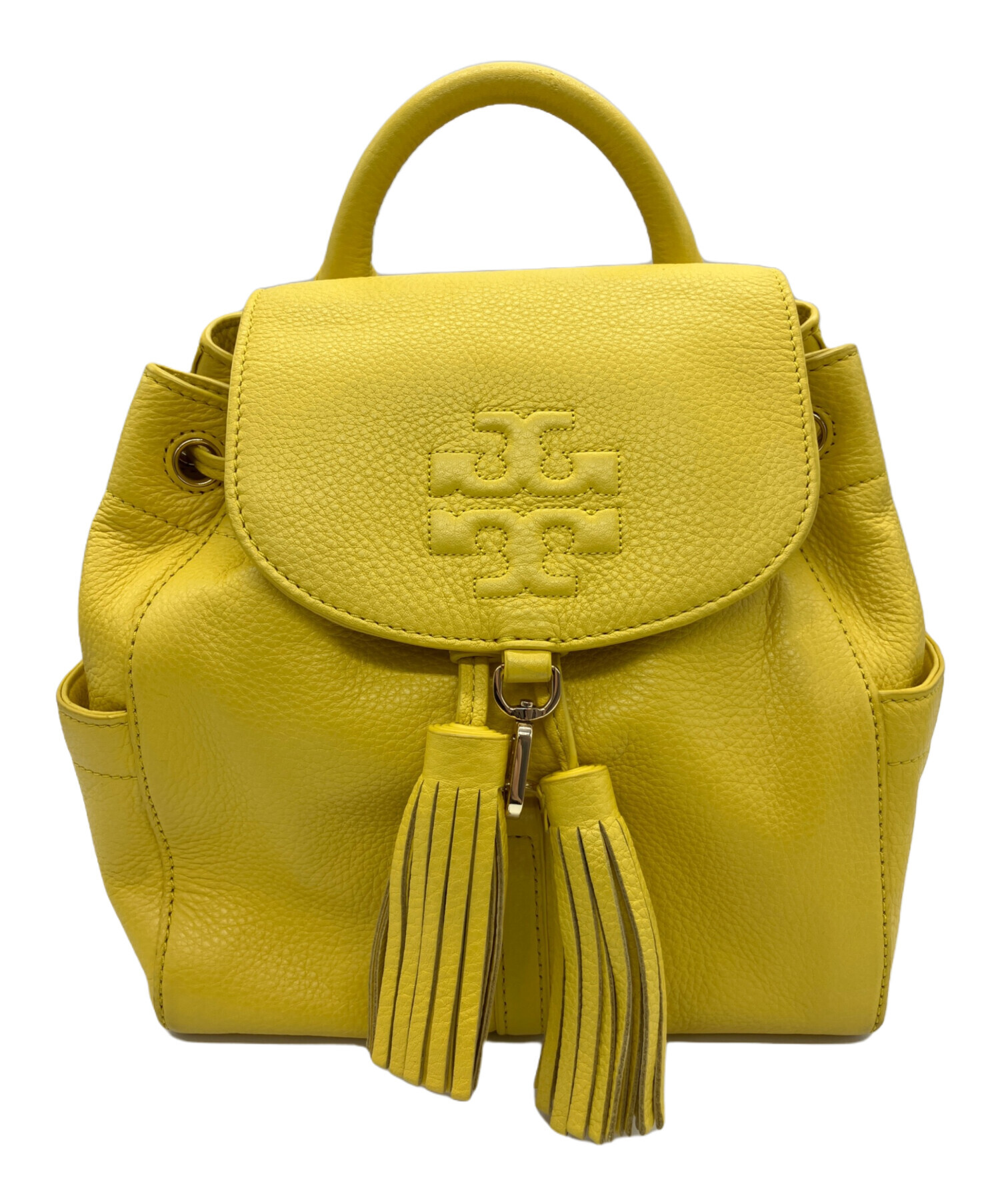 中古・古着通販】TORY BURCH (トリーバーチ) リュック イエロー