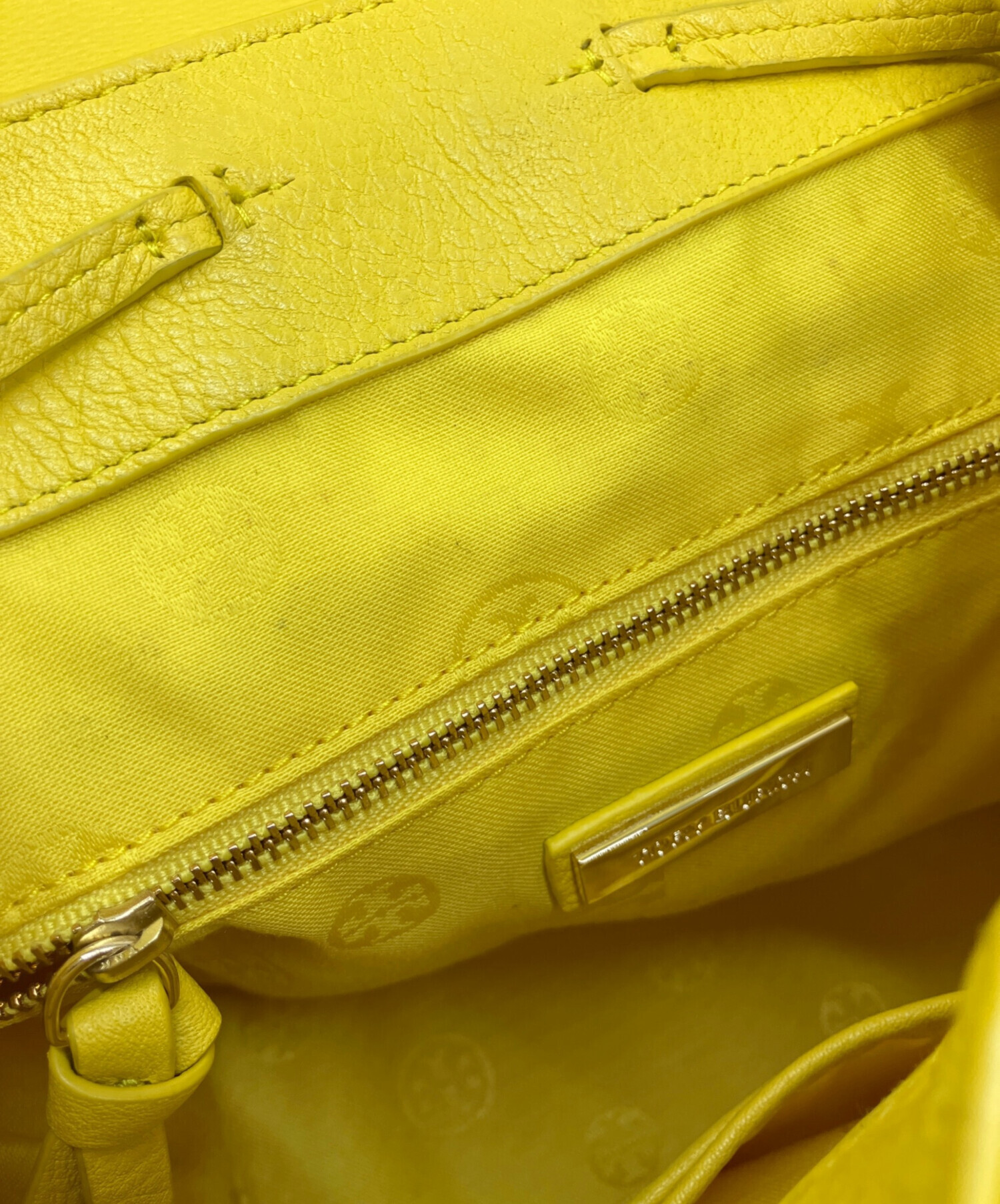 中古・古着通販】TORY BURCH (トリーバーチ) リュック イエロー 