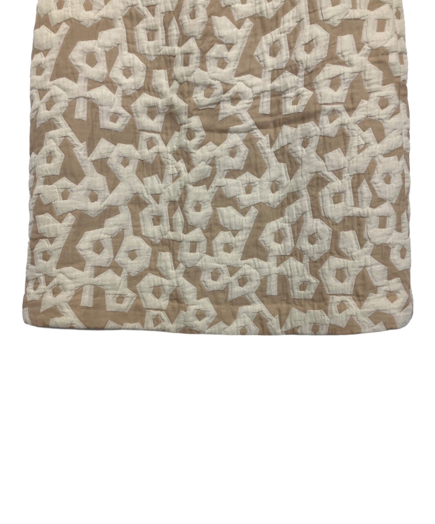 mina perhonen ベージュ スカート mina perhonen ベージュ スカート papier タックスカート - minä