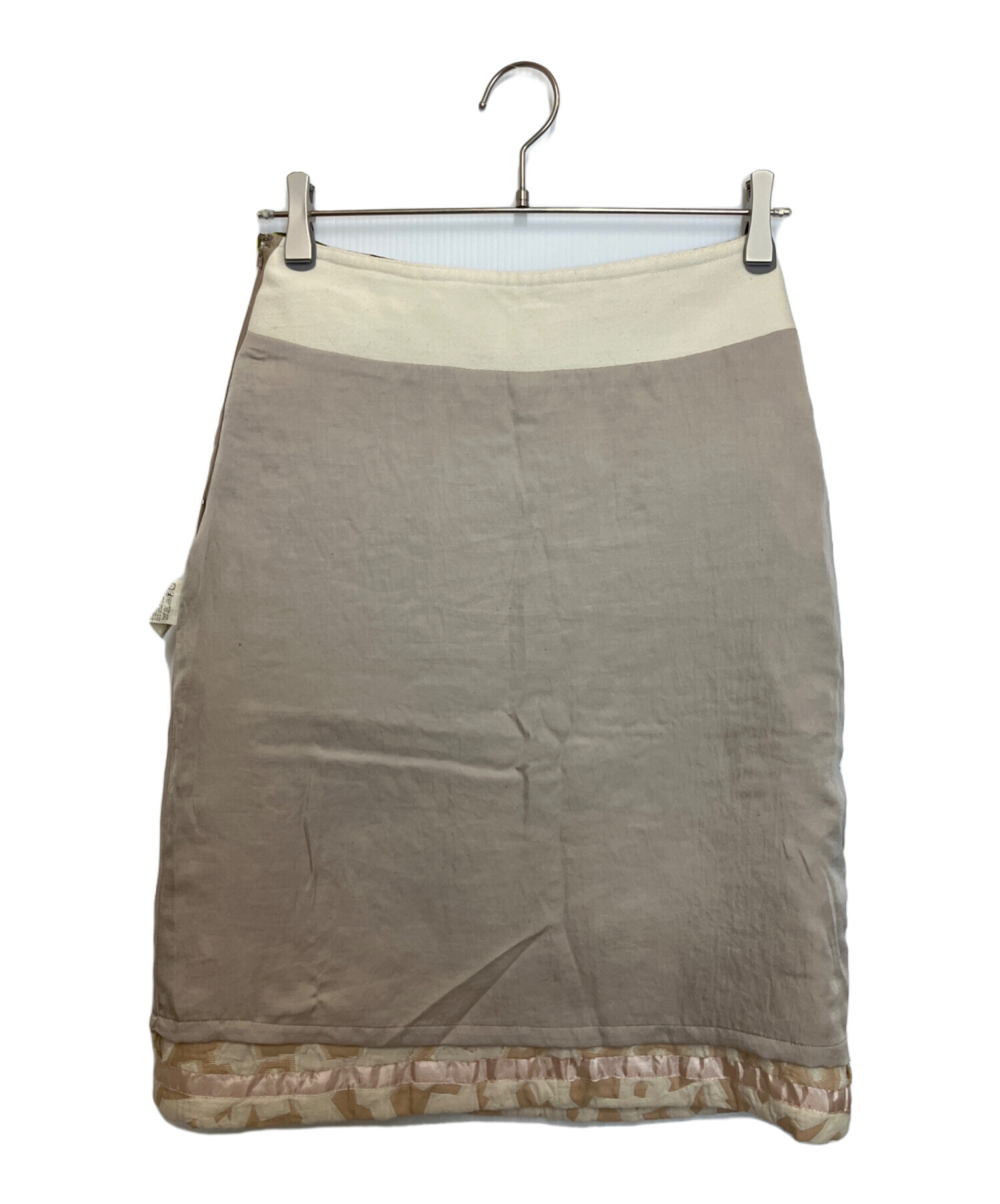 中古・古着通販】mina perhonen (ミナ ペルホネン) スカート ベージュ