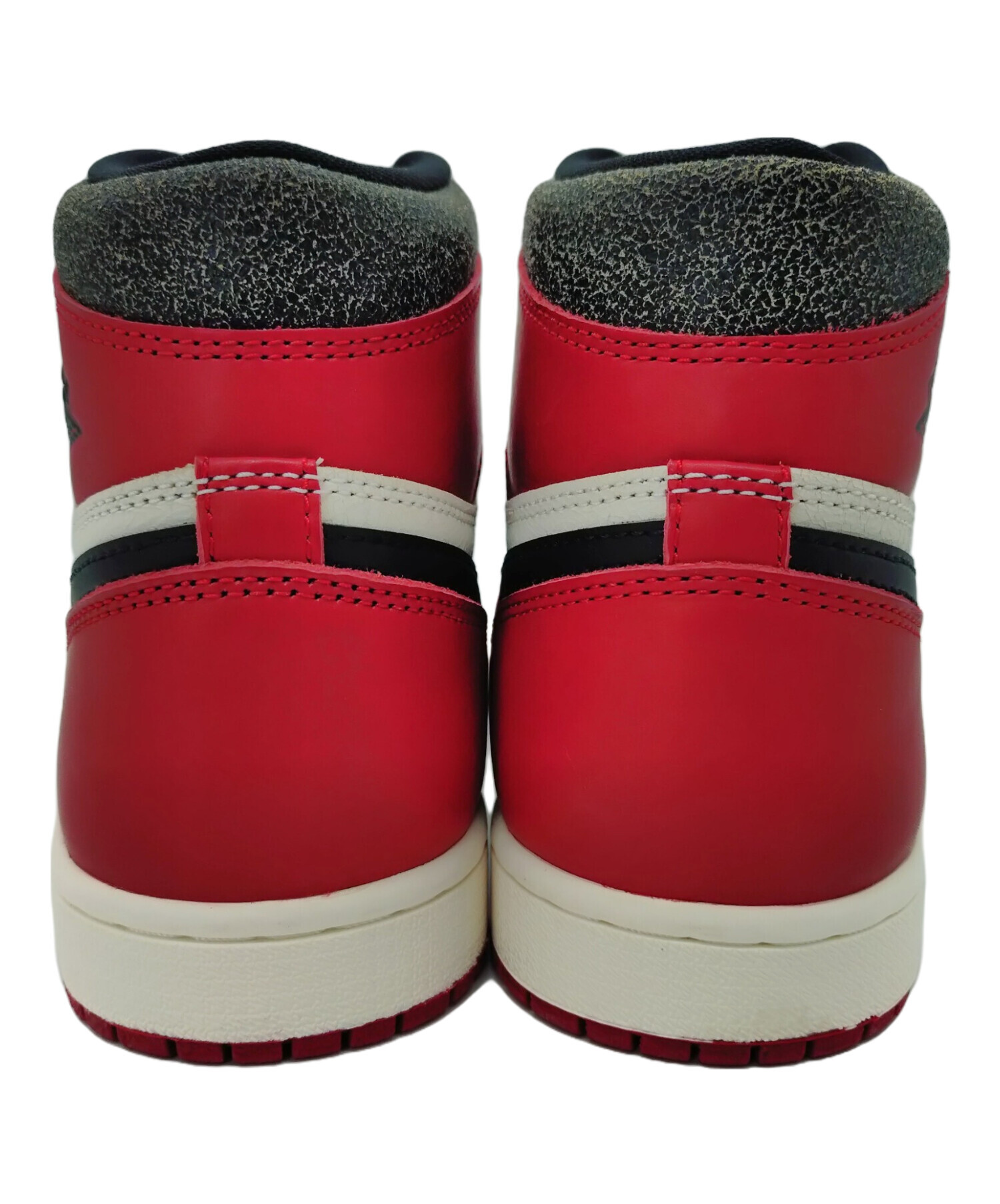 ナイキハイカットシューズ レッド USA9 中古・古着通販】NIKE (ナイキ) ハイカットスニーカー レッド