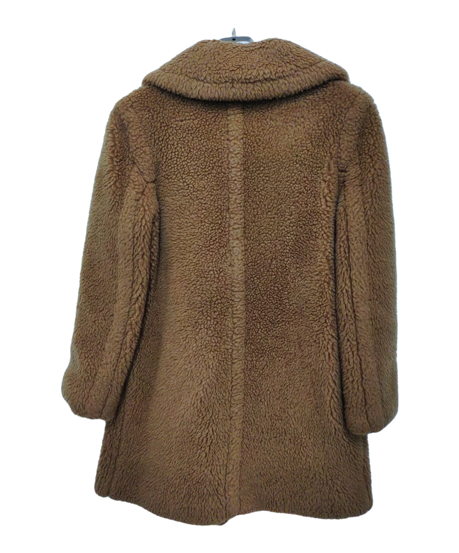 中古・古着通販】MaxMara (マックスマーラ) テディベアコート ブラウン 