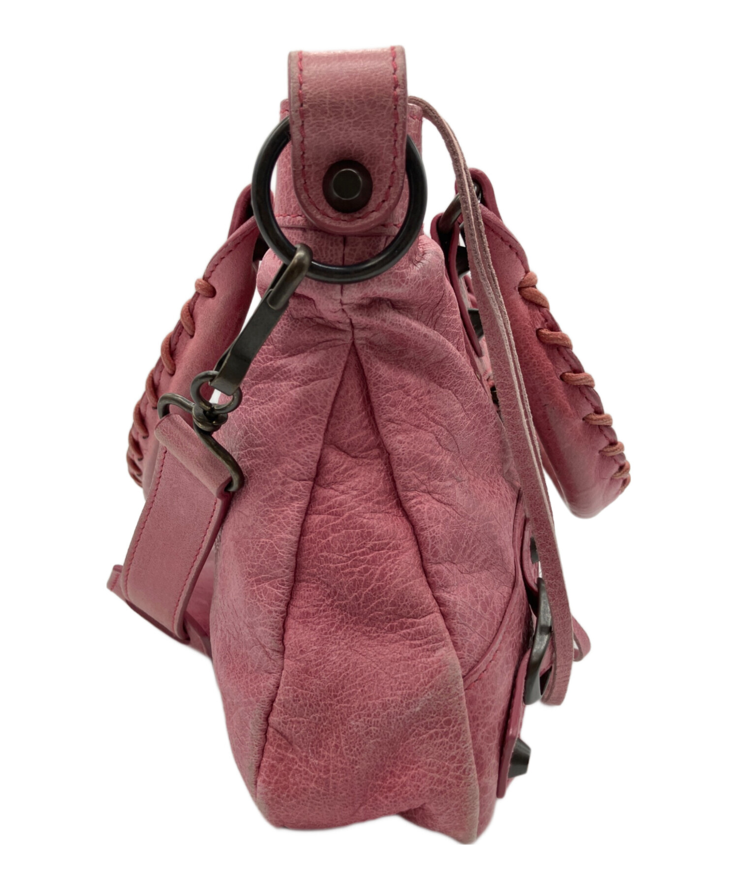 中古・古着通販】BALENCIAGA (バレンシアガ) 2WAYバッグ ピンク 