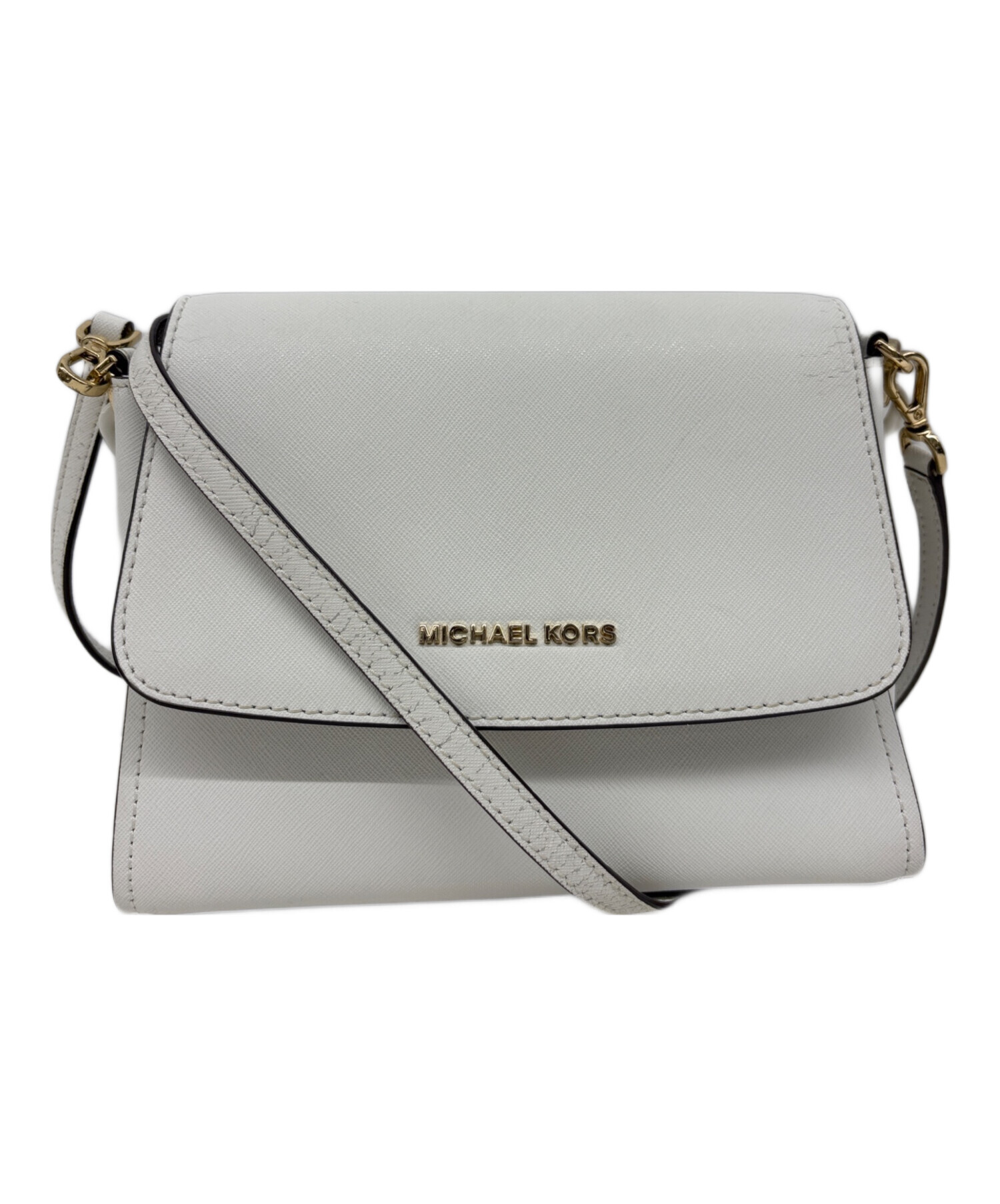 中古・古着通販】MICHAEL KORS (マイケルコース) 2WAYバッグ ホワイト 