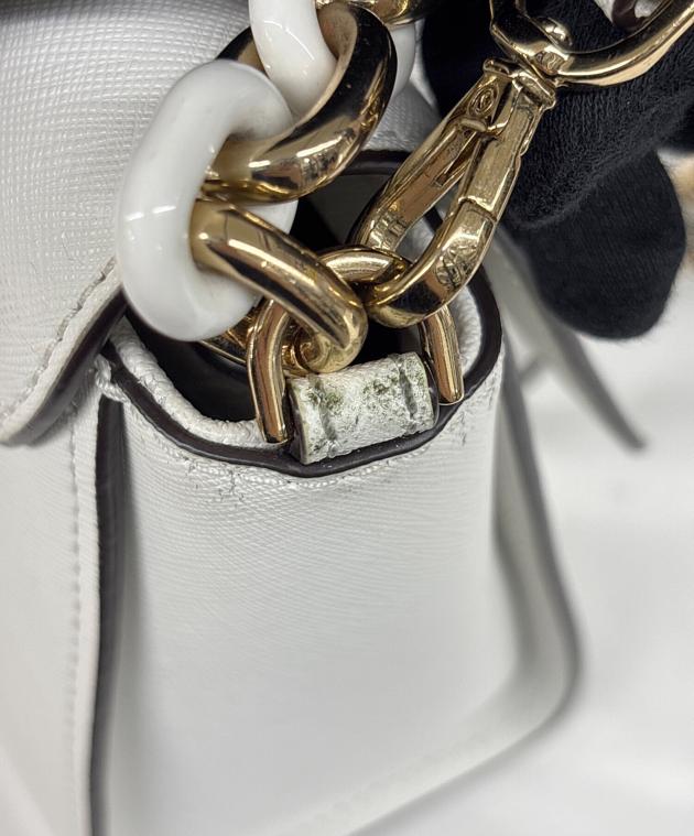 中古・古着通販】MICHAEL KORS (マイケルコース) 2WAYバッグ ホワイト 