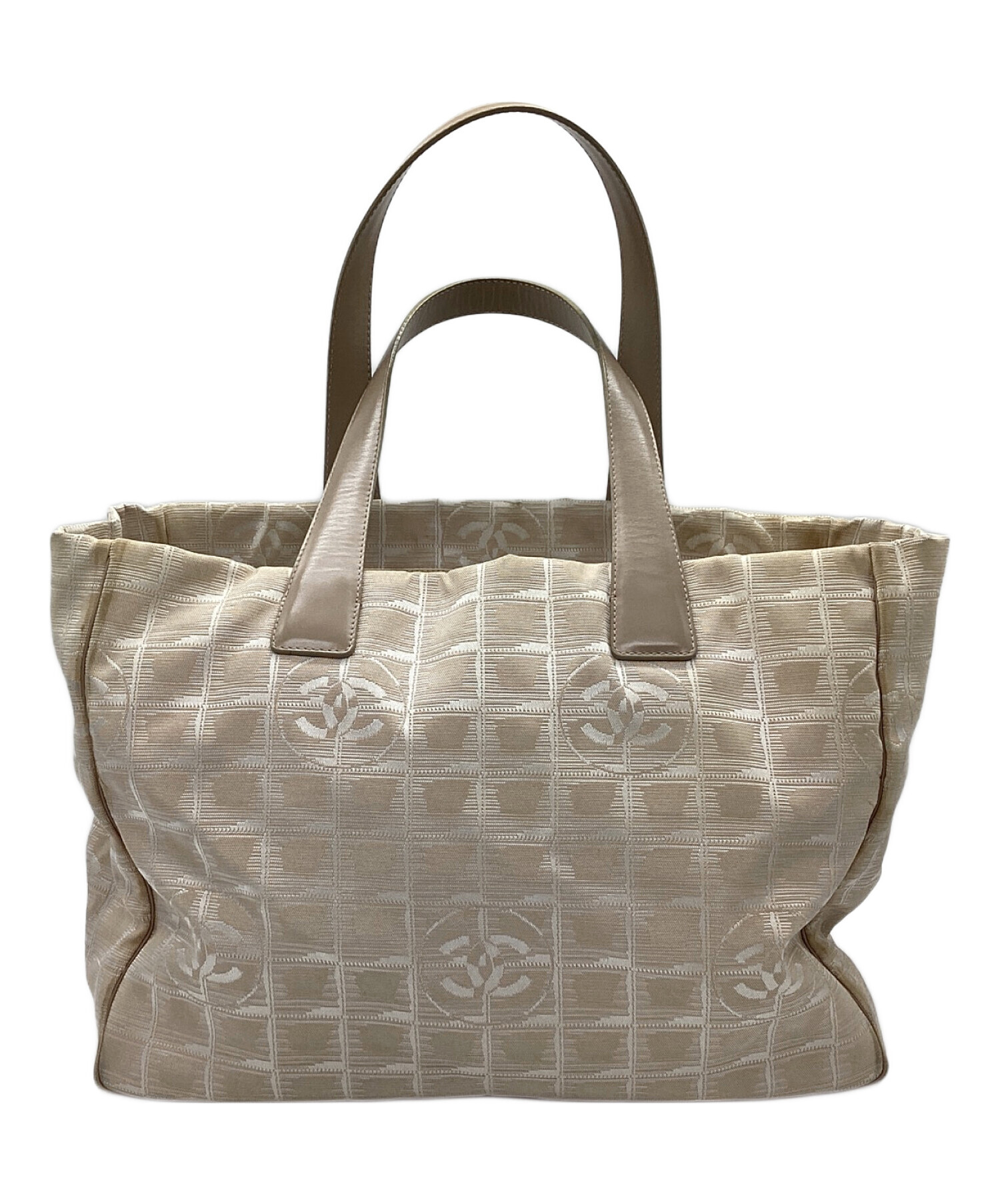 中古・古着通販】CHANEL (シャネル) トートバッグ アイボリー 