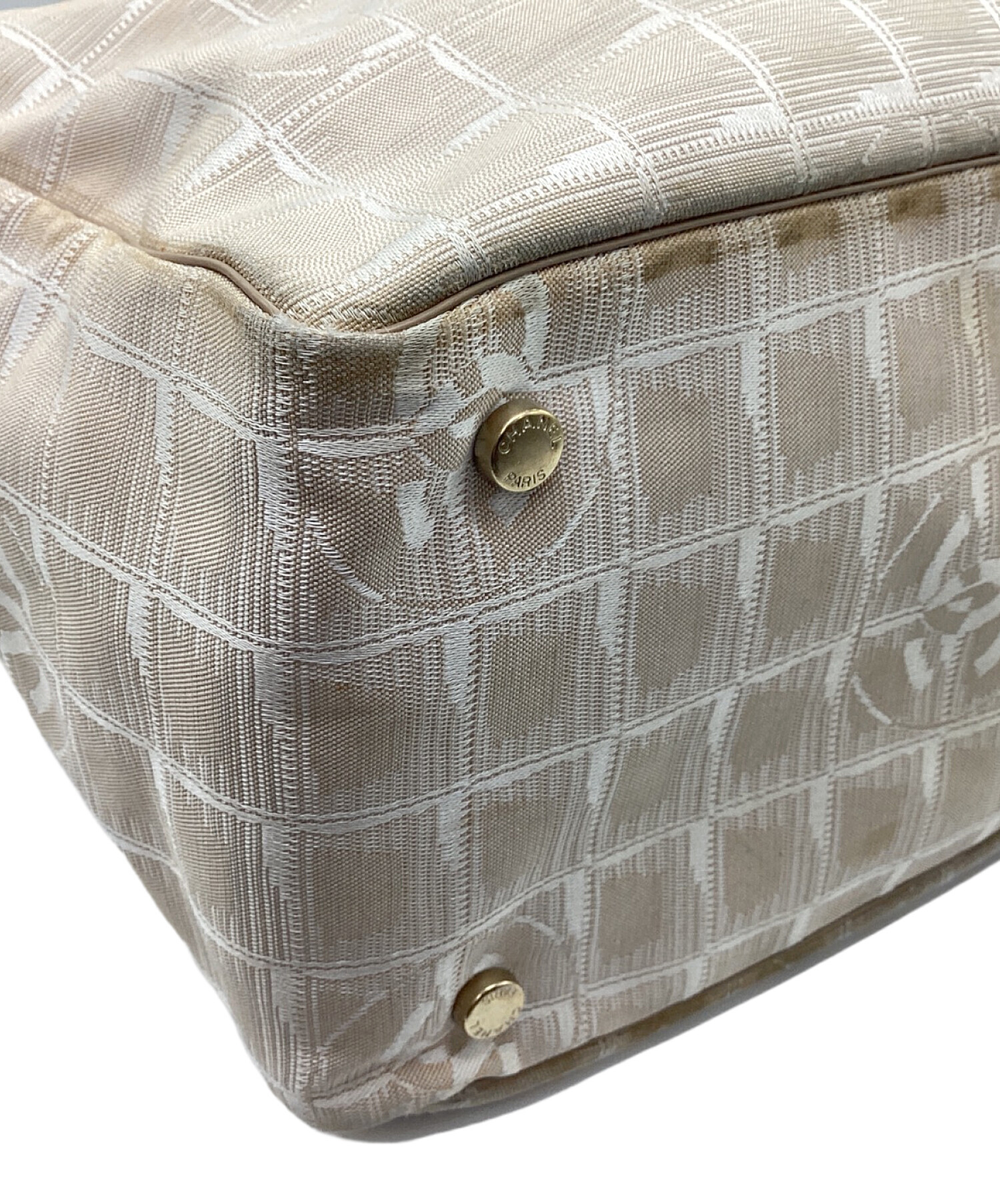 中古・古着通販】CHANEL (シャネル) トートバッグ アイボリー 