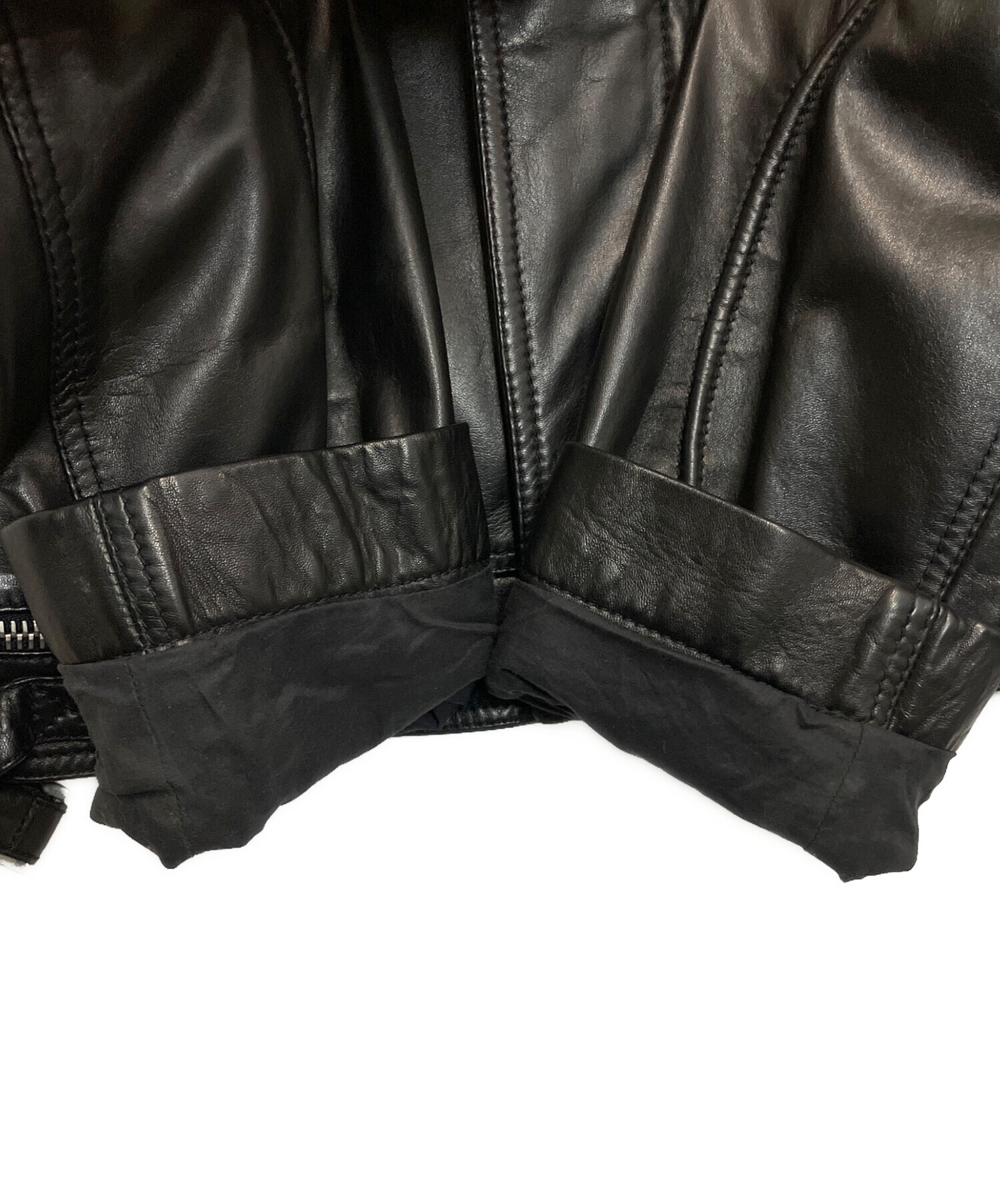 中古・古着通販】VERSACE (ヴェルサーチェ) シングルライダース