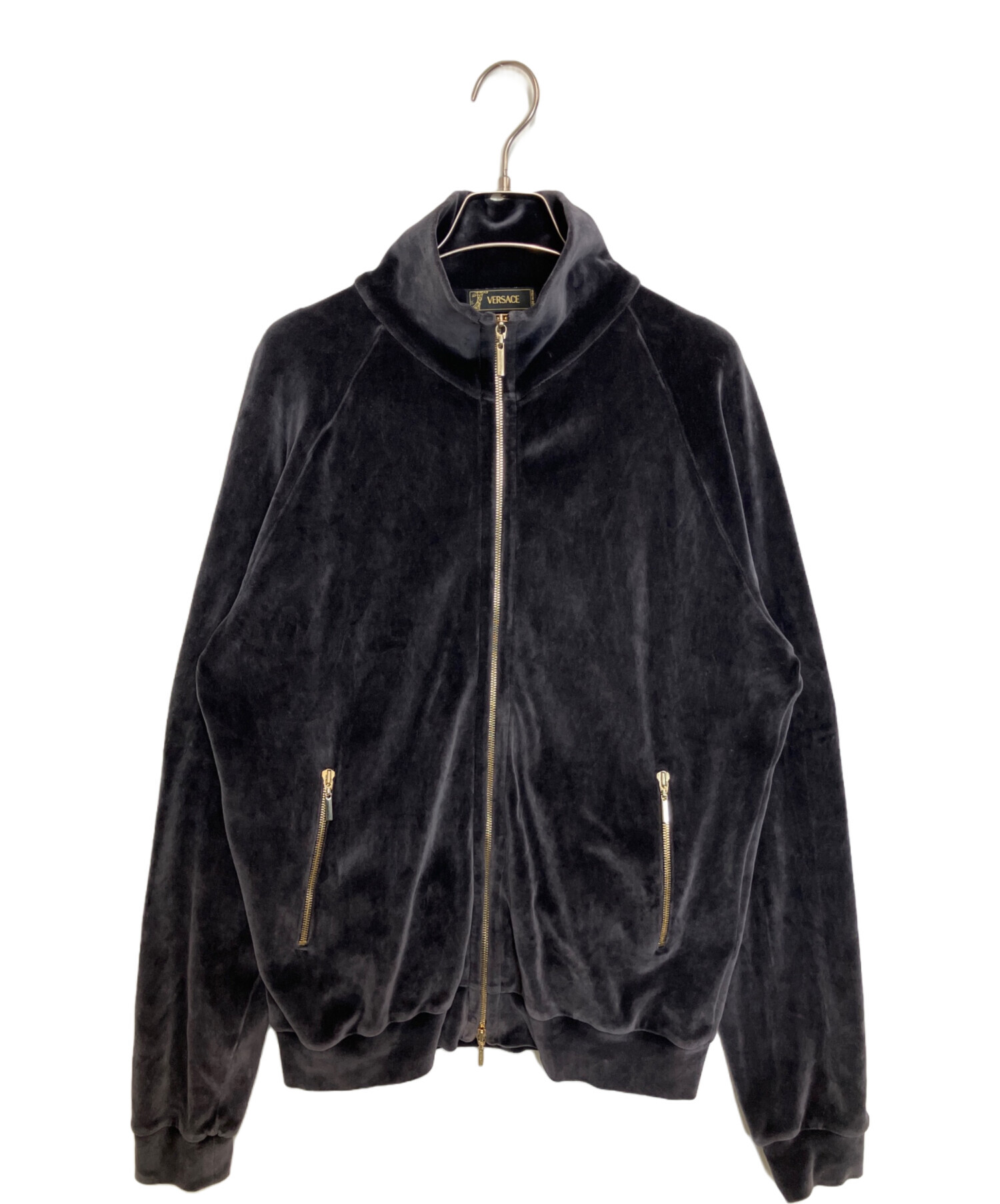 中古・古着通販】VERSACE (ヴェルサーチェ) ベロアジップパーカー
