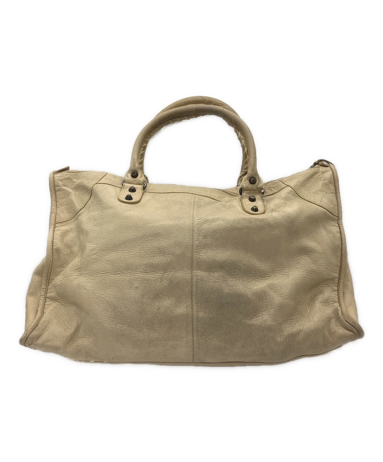 中古・古着通販】BALENCIAGA (バレンシアガ) トートバッグ ベージュ