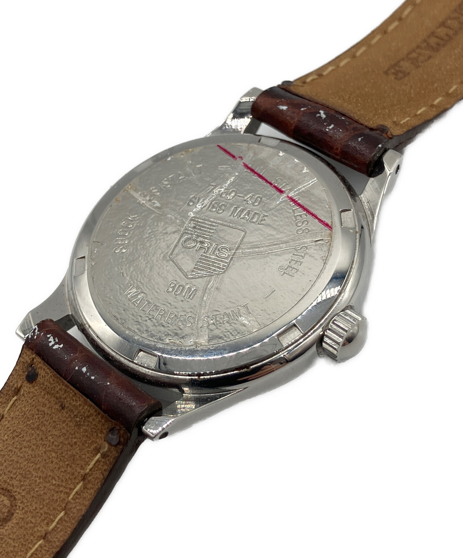 中古・古着通販】ORIS (オリス) 腕時計 ホワイト｜ブランド・古着通販