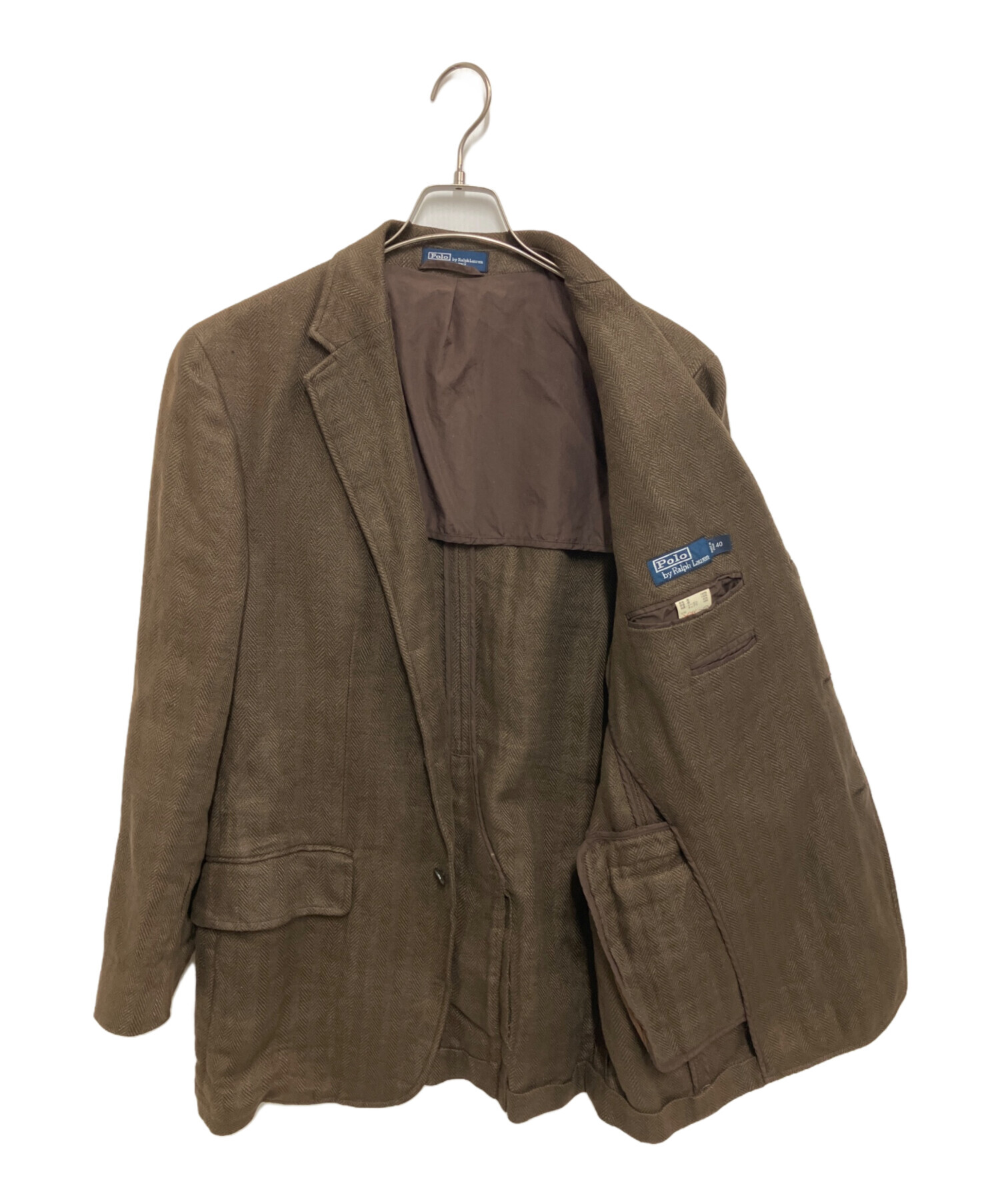 ラルフローレン　新品タグ付き　テーラードジャケット　コーデュロイ　ブラウン 中古・古着通販】POLO RALPH LAUREN (ポロ・ラルフローレン