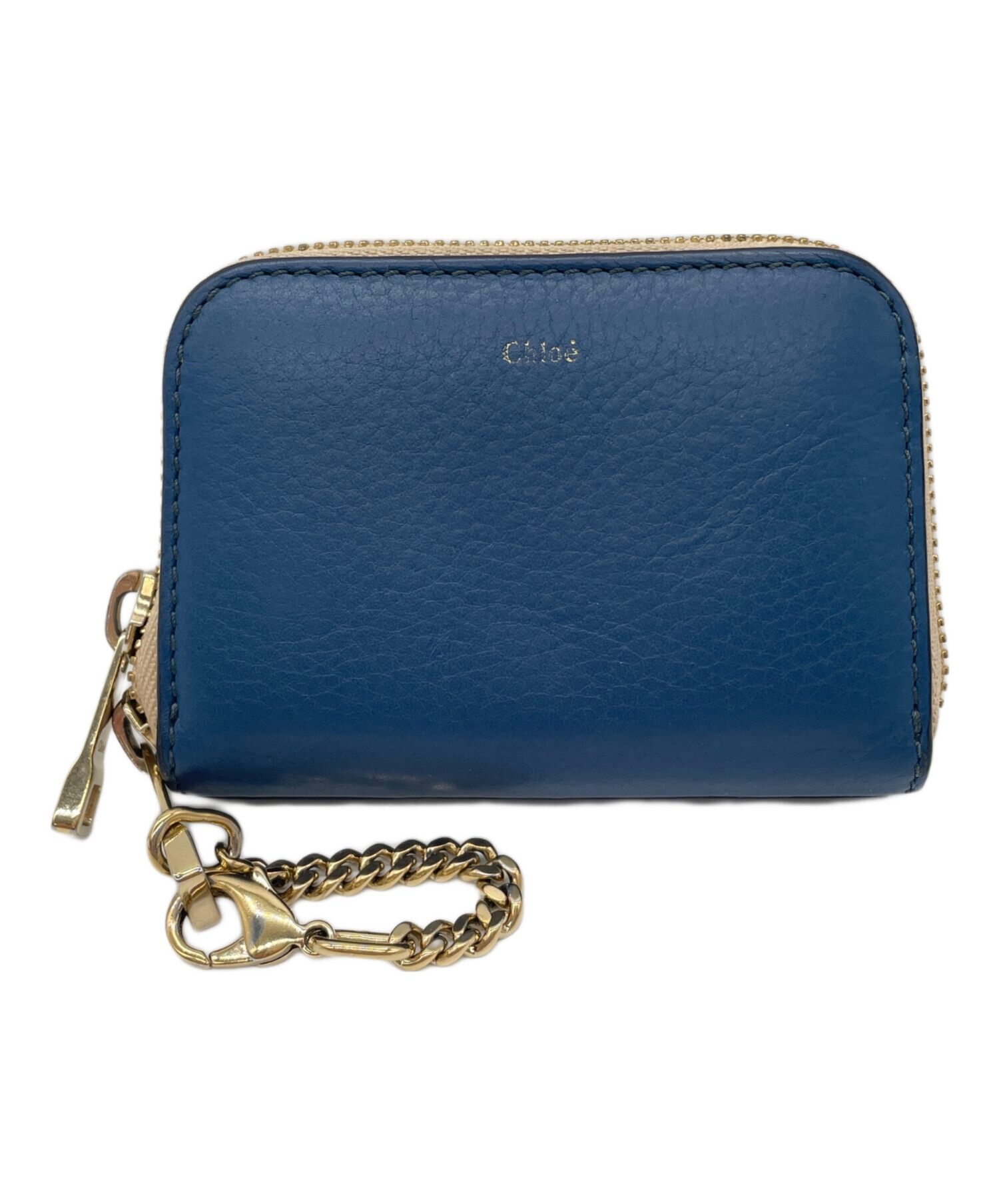 中古・古着通販】Chloe (クロエ) Chloe ジップコインケース ブルー