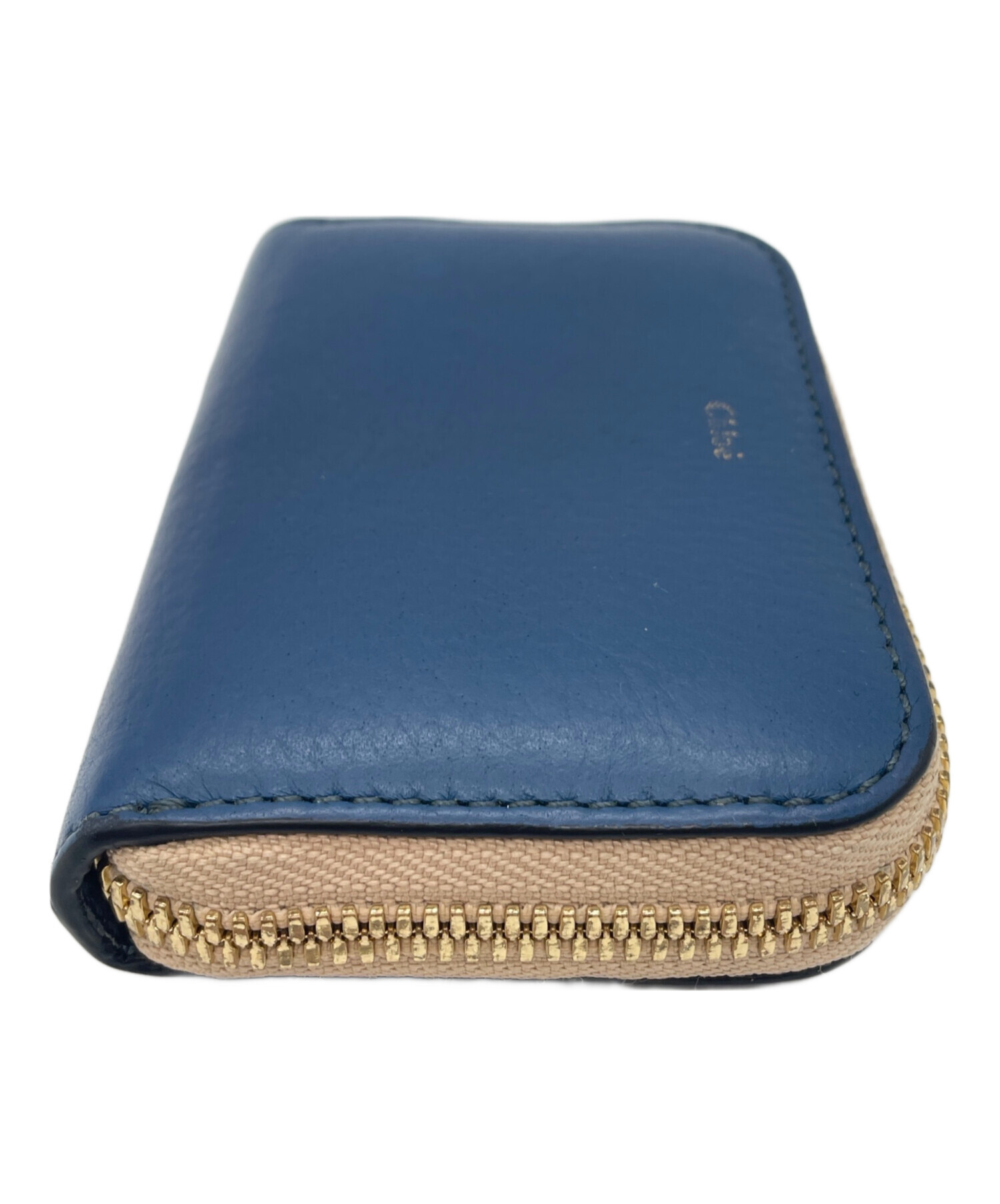 中古・古着通販】Chloe (クロエ) Chloe ジップコインケース ブルー