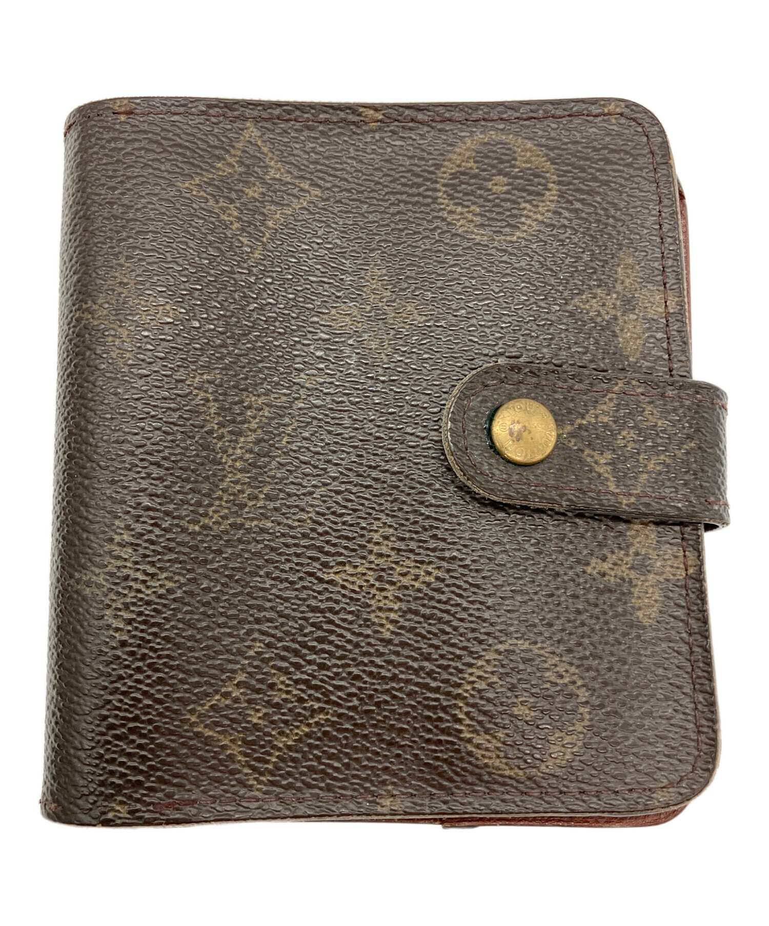 未使用　レア　ルイヴィトン　ジッピー　コンパクトウォレット　ストラップ付 LOUIS VUITTON（ルイ・ヴィトン） 【ルイヴィトン】LOUIS VUITTON