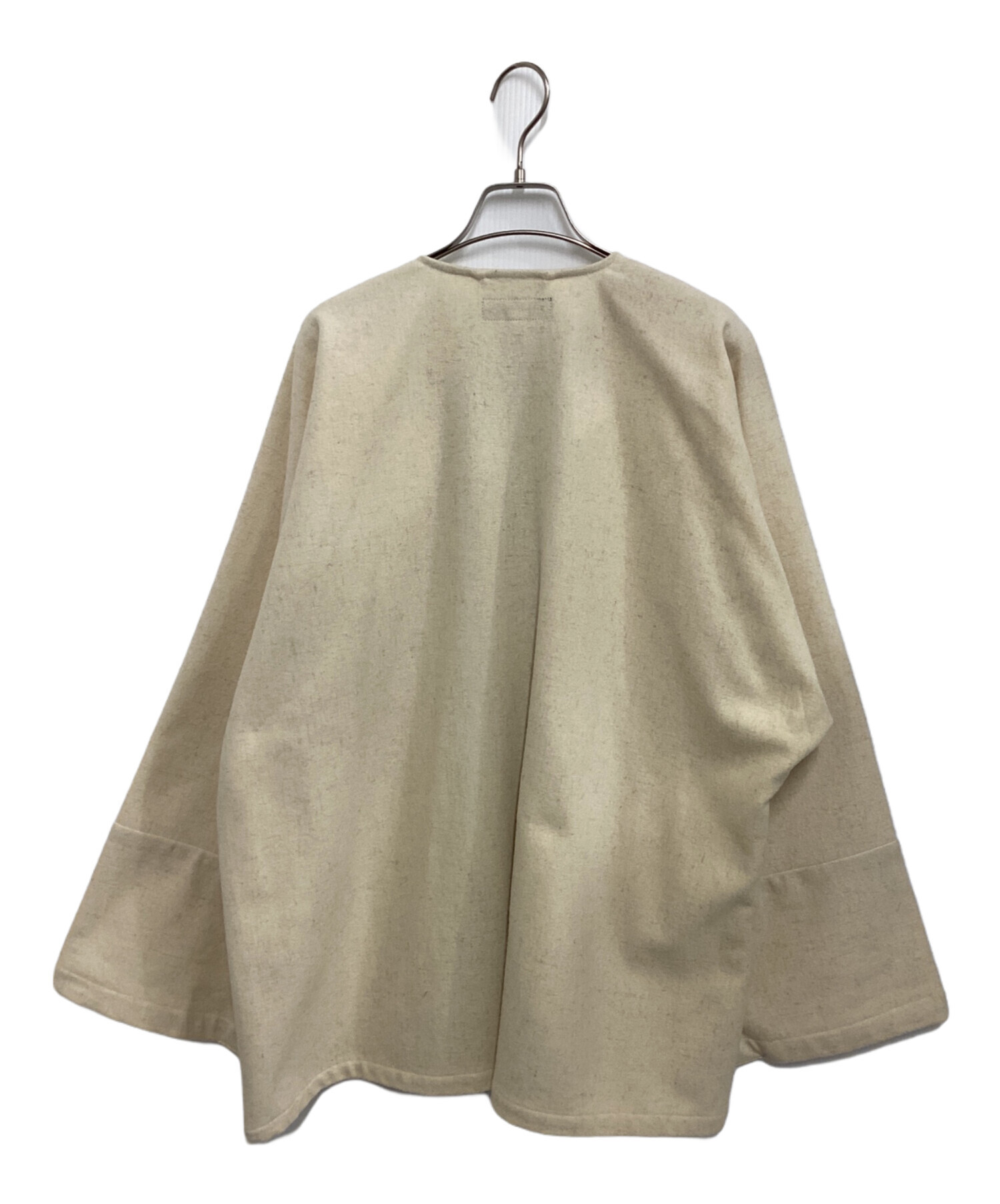 中古・古着通販】MONITALY (モニタリー) PEASANTジャケット アイボリー