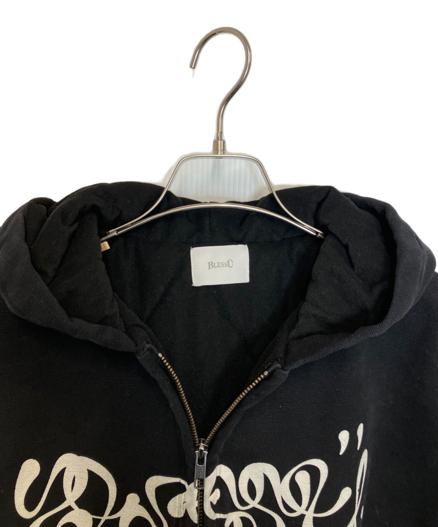 中古・古着通販】BLESSU (ブレスユー) 中綿ジャケット ブラック サイズ 