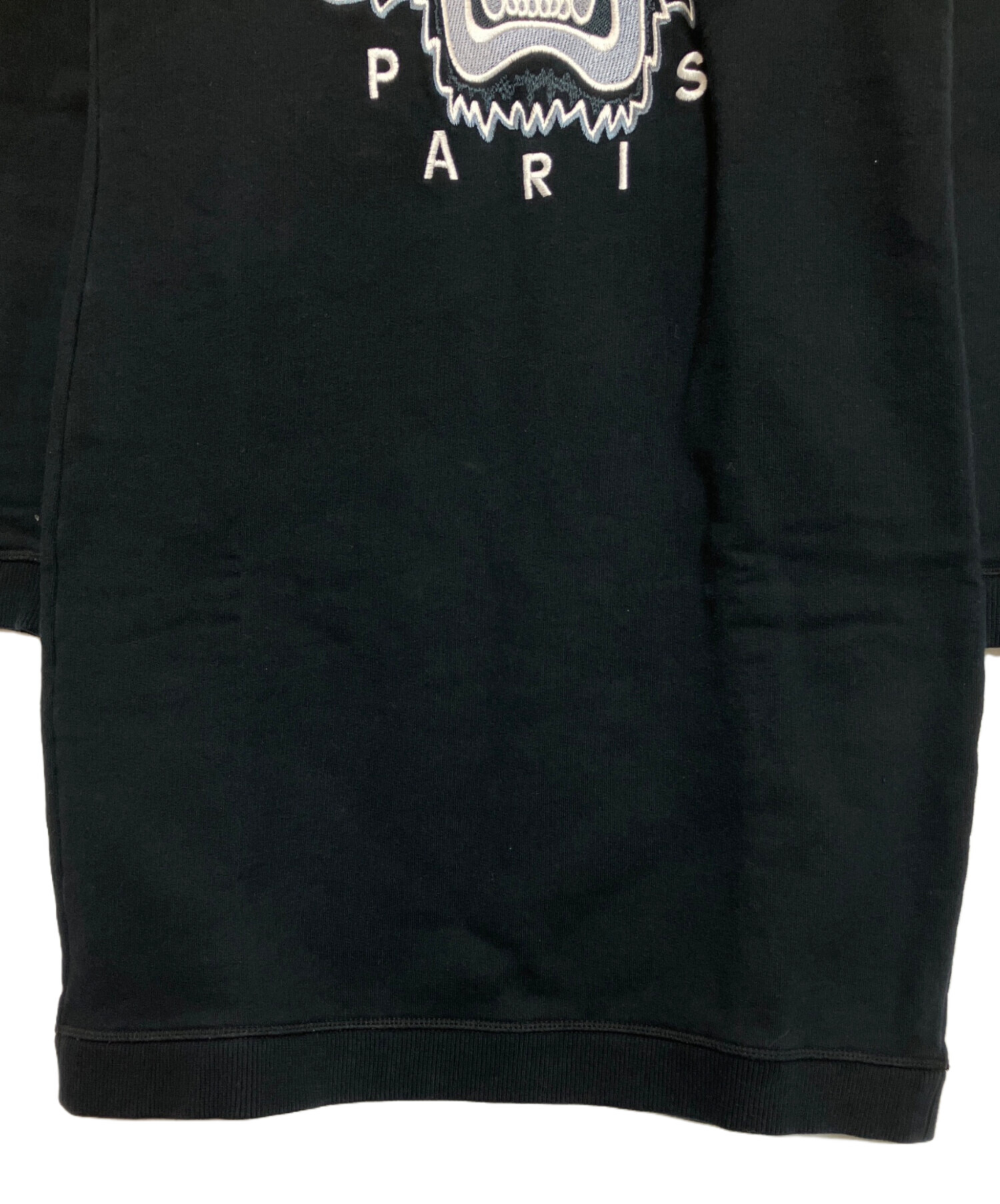 Kenzo ブラック　ワンピース 中古・古着通販】KENZO (ケンゾー) 長袖ワンピース ネイビー サイズ:S