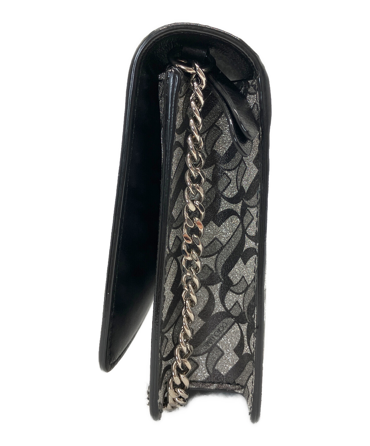 中古・古着通販】JIMMY CHOO (ジミーチュウ) チェーンショルダーバッグ