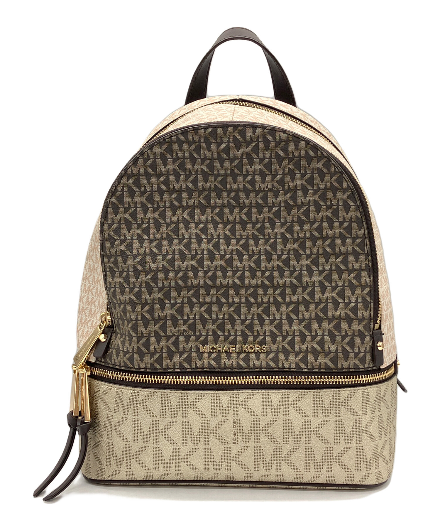 中古・古着通販】MICHAEL KORS (マイケル・コース) リュック ベージュ 