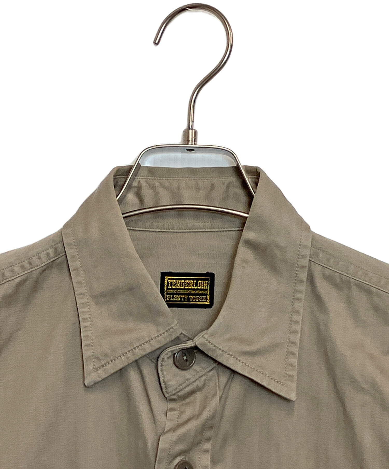 中古・古着通販】TENDERLOIN (テンダーロイン) 長袖シャツ ベージュ