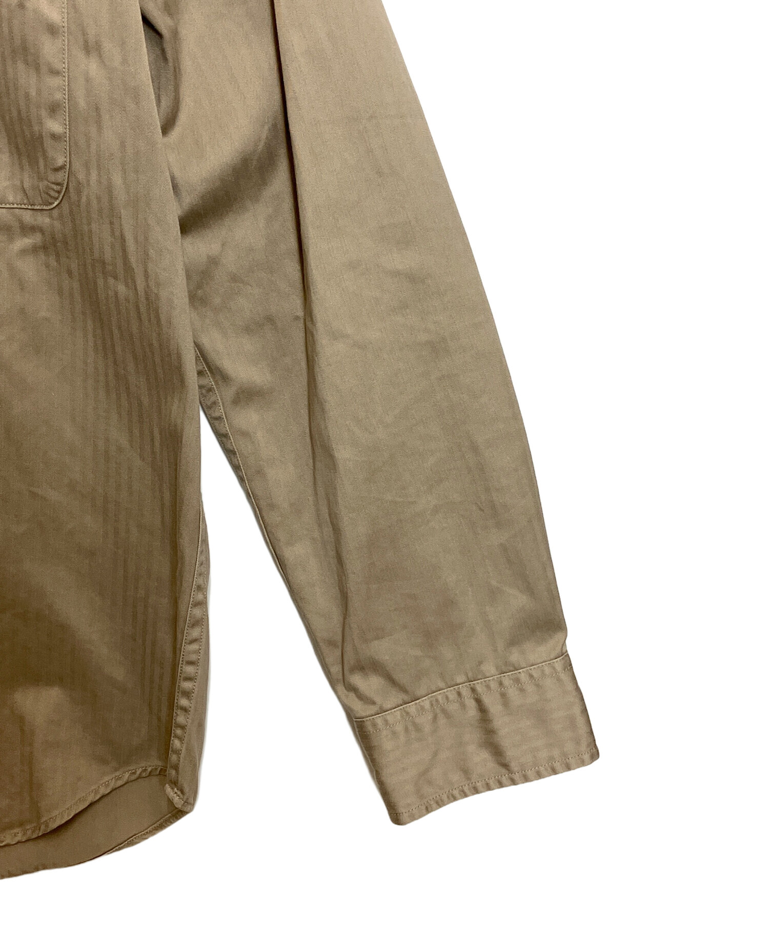 中古・古着通販】TENDERLOIN (テンダーロイン) 長袖シャツ ベージュ