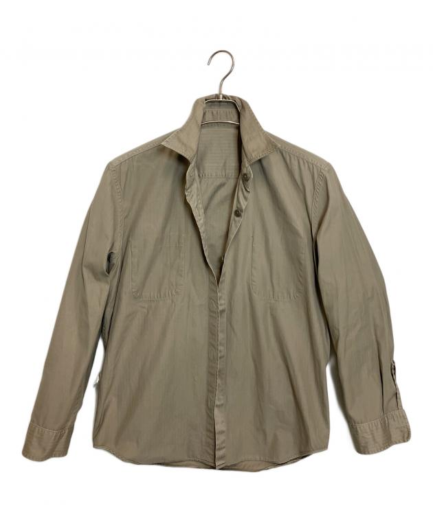 中古・古着通販】TENDERLOIN (テンダーロイン) 長袖シャツ ベージュ