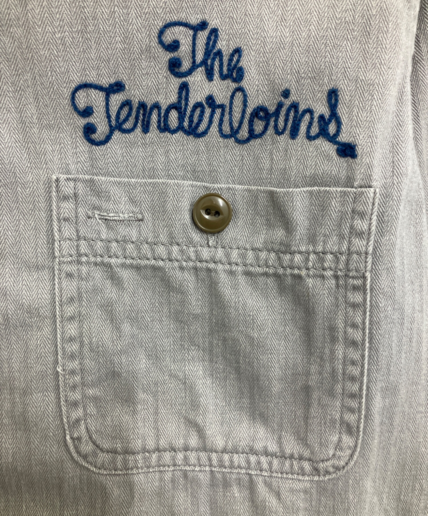 中古・古着通販】TENDERLOIN (テンダーロイン) 長袖シャツ グレー