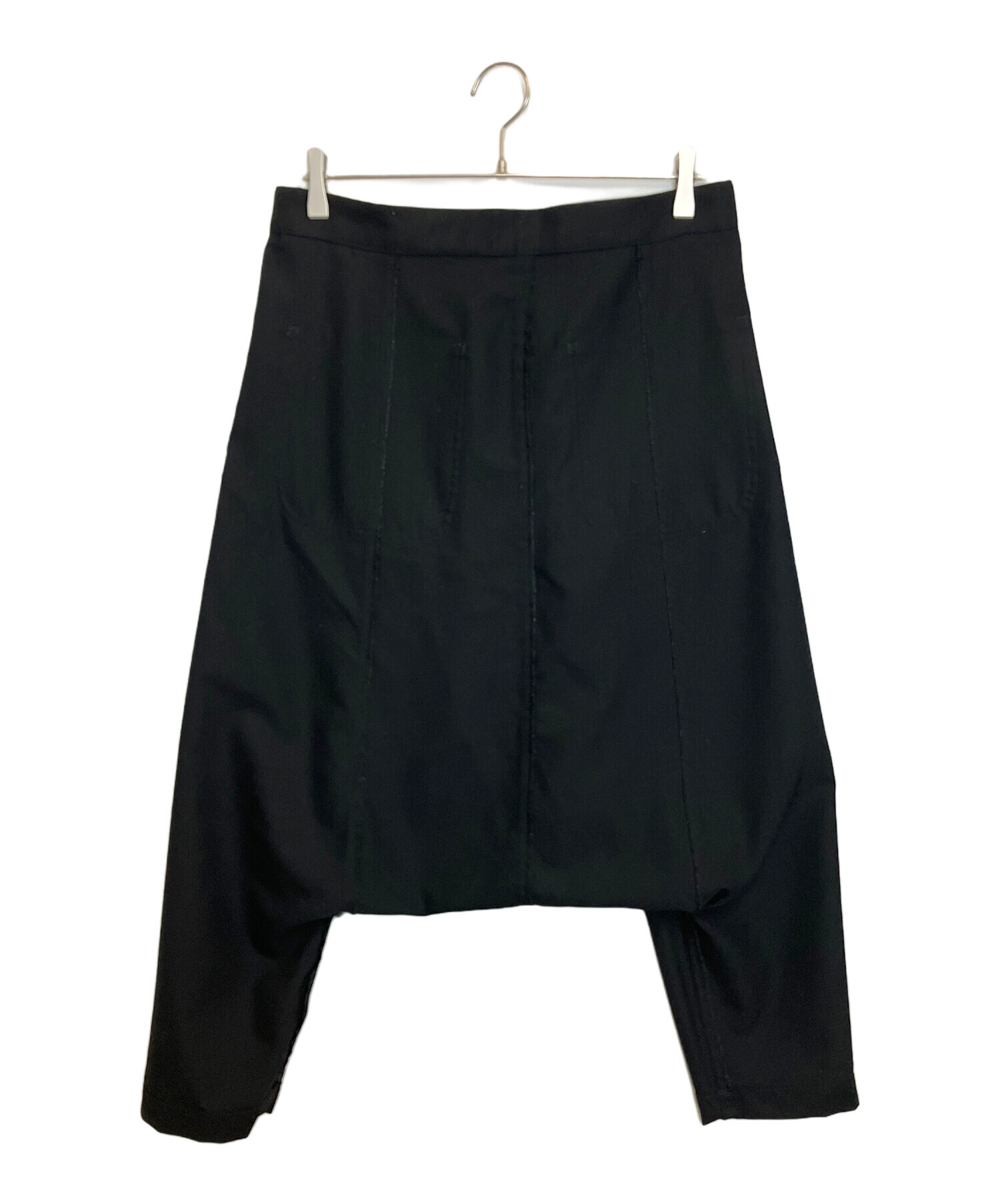 コムデギャルソンサリエルパンツ黒 中古・古着通販】BLACK COMME des GARCONS (ブラックコムデギャルソン