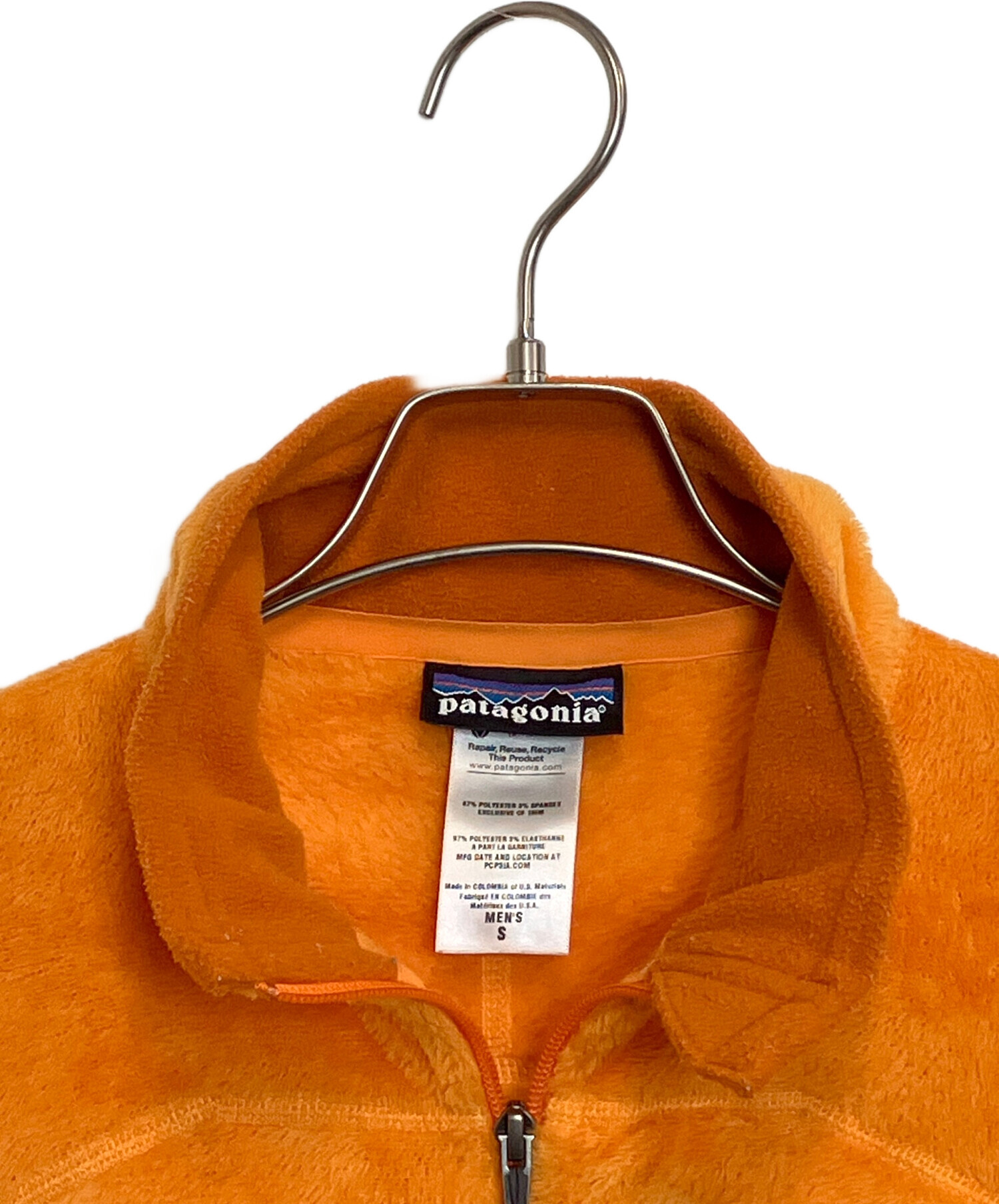 中古・古着通販】Patagonia (パタゴニア) フリースジャケット オレンジ