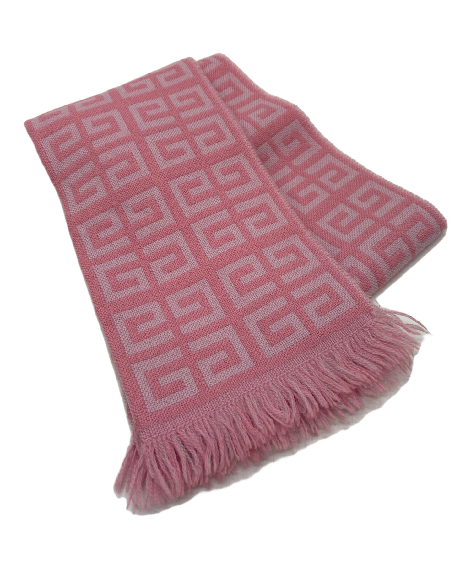 GIVENCHY 4Gロゴマフラープレゼント♡綺麗色ローズピンク GIVENCHY 4Gロゴマフラープレゼント♡綺麗色ローズピンク