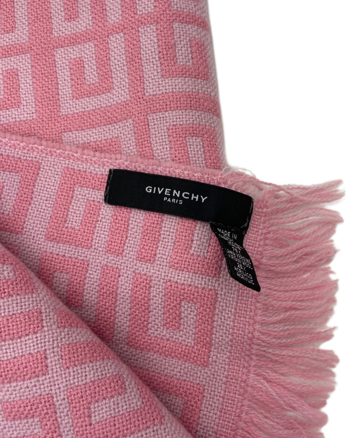 中古・古着通販】GIVENCHY (ジバンシィ) マフラー ピンク｜ブランド