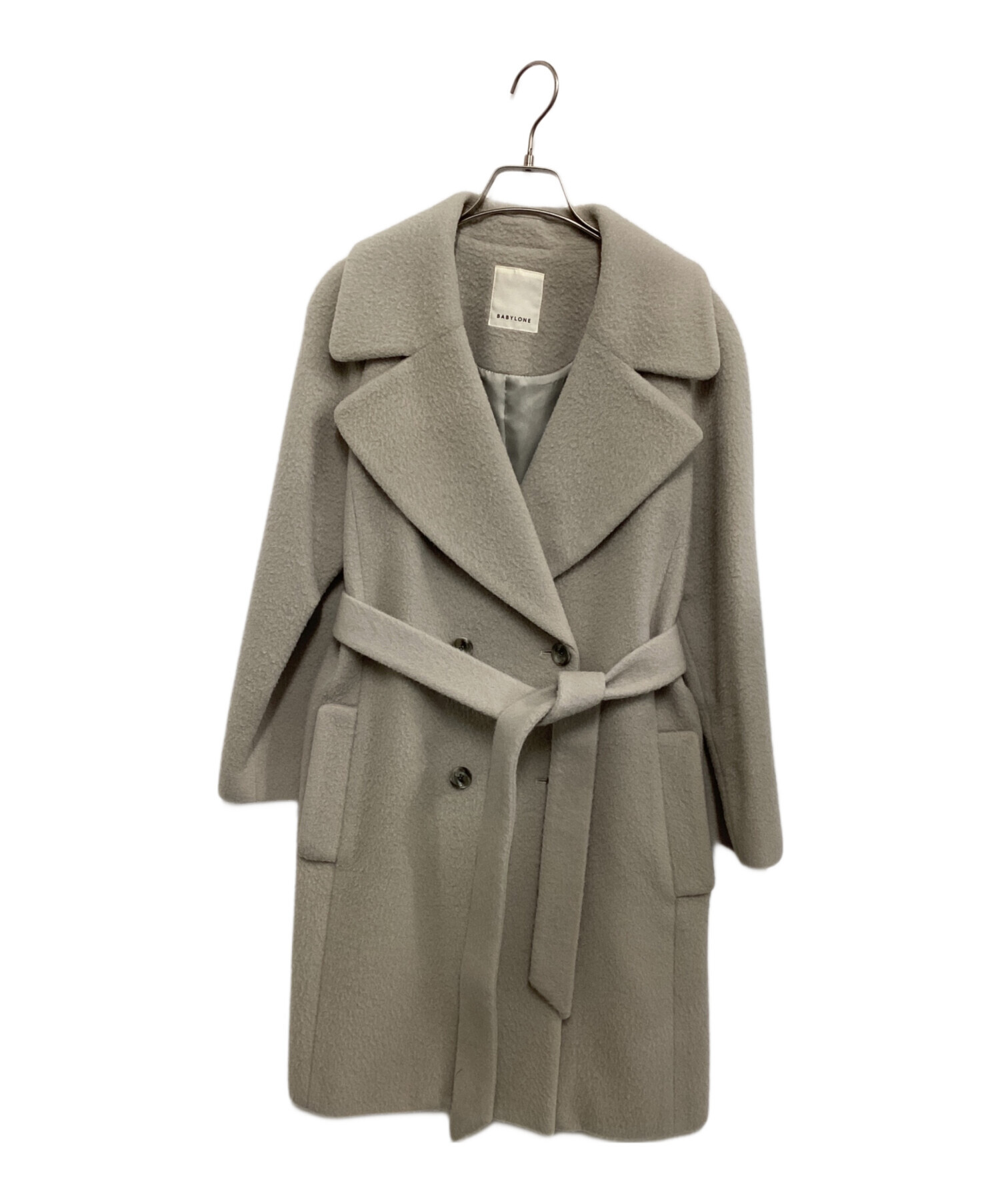 中古・古着通販】BABYLONE (バビロン) コート グレー サイズ:M（38