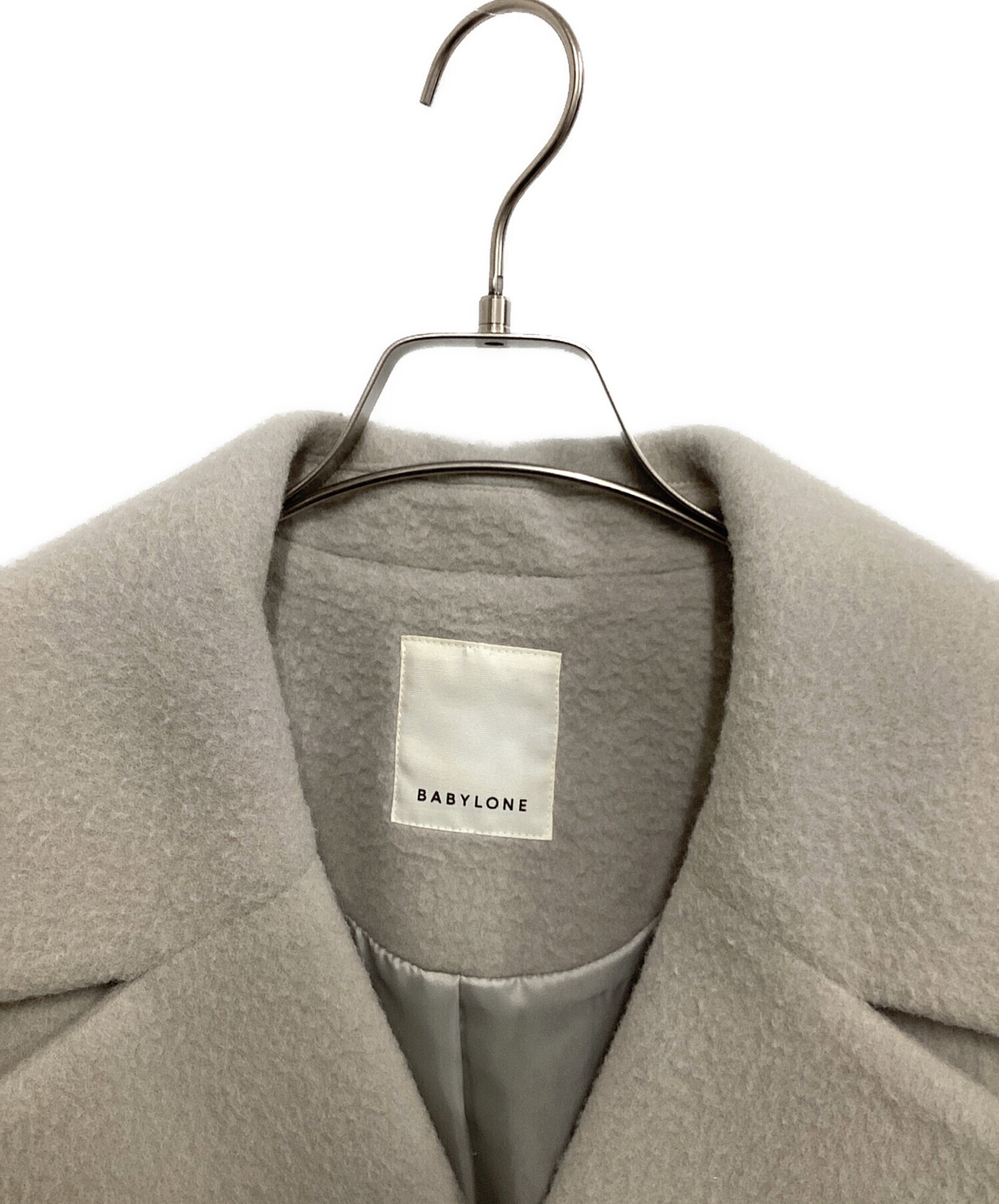 中古・古着通販】BABYLONE (バビロン) コート グレー サイズ:M（38