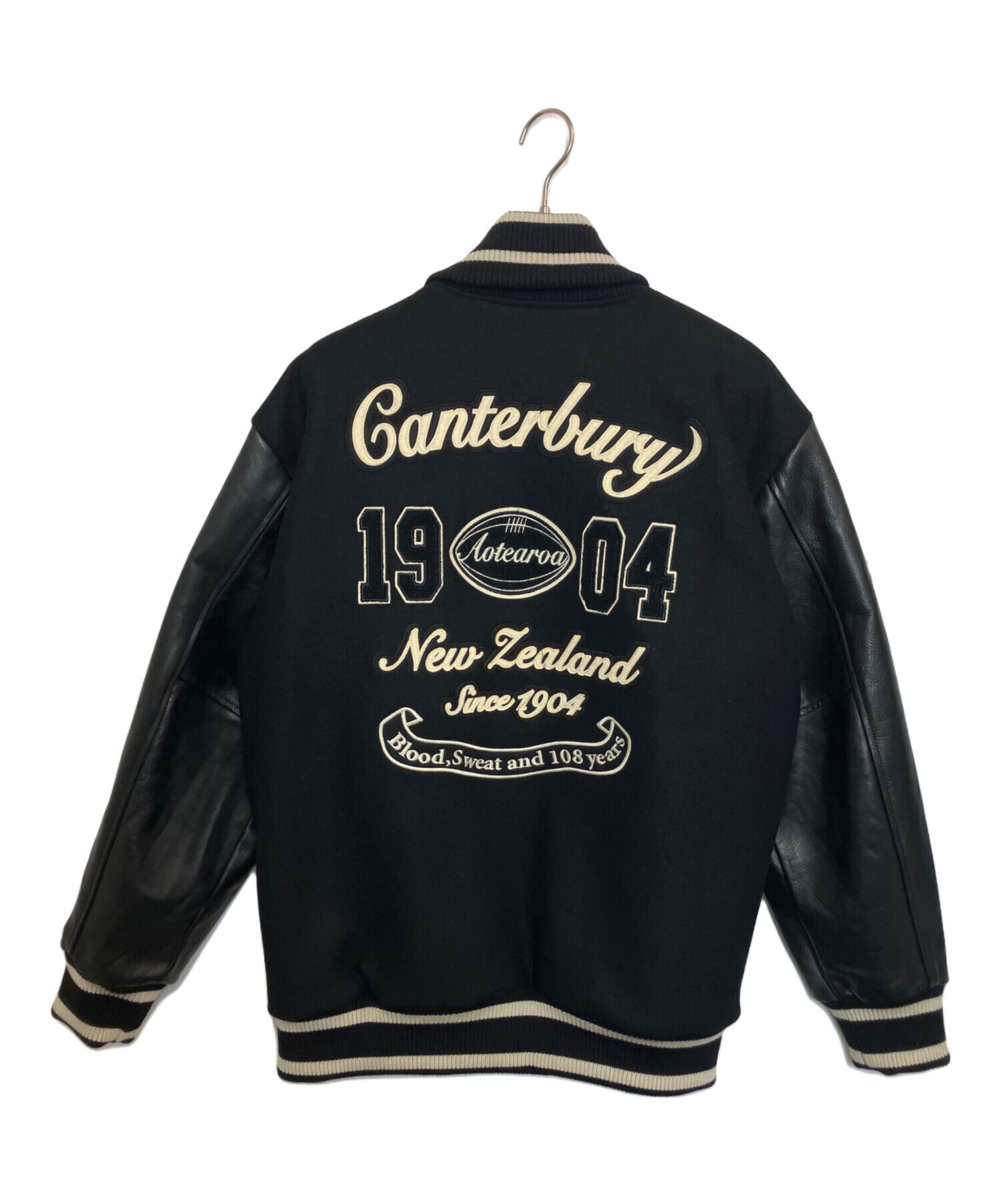 中古・古着通販】Canterbury (カンタベリー) スタジャン ブラック 