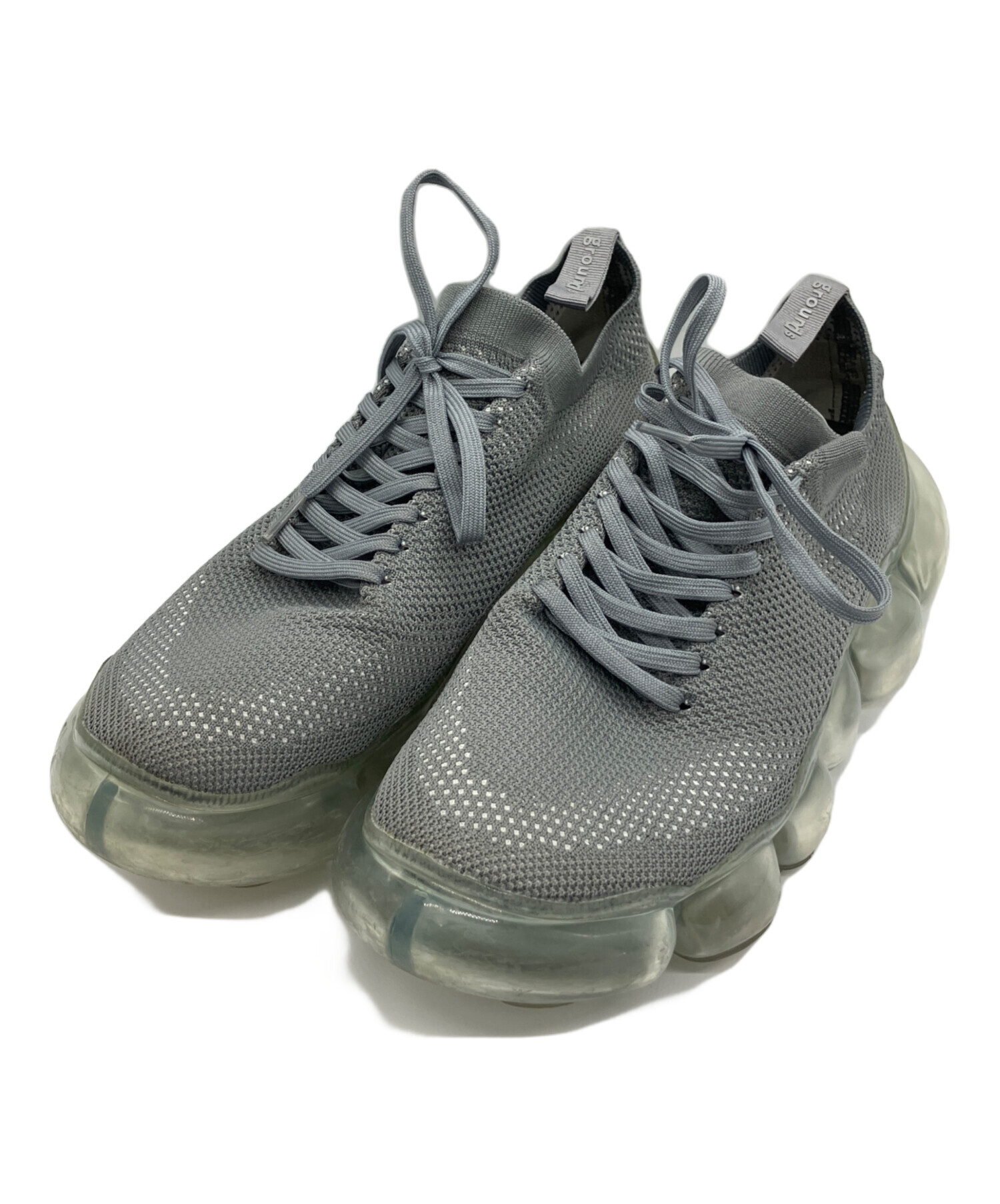 中古・古着通販】grounds (グラウンズ) スニーカー グレー サイズ:28