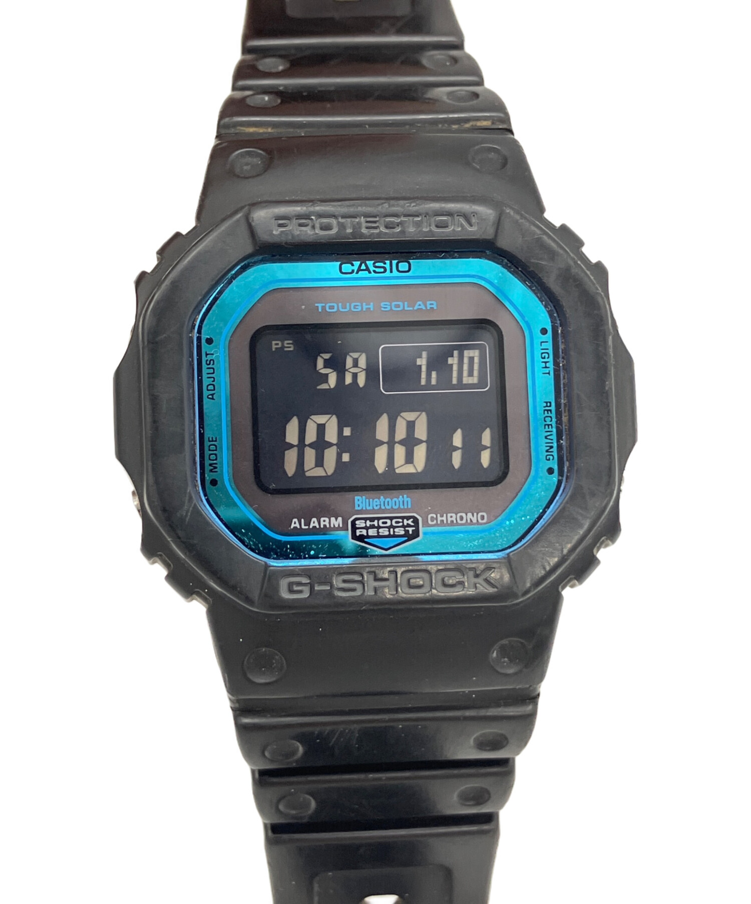 中古・古着通販】CASIO (カシオ) デジタルウォッチ ブルー｜ブランド 