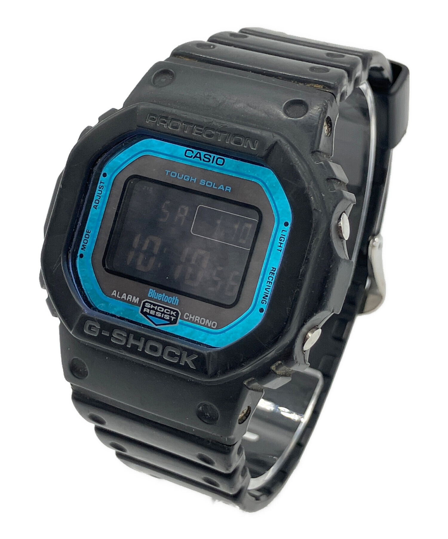 中古・古着通販】CASIO (カシオ) デジタルウォッチ ブルー｜ブランド 