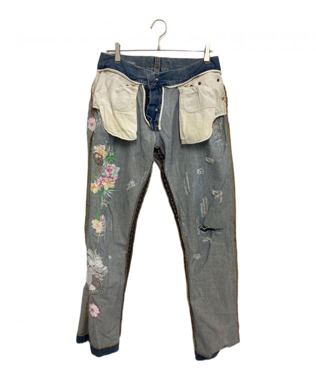 中古・古着通販】DOLCE & GABBANA (ドルチェ＆ガッバーナ) 刺繍デニム