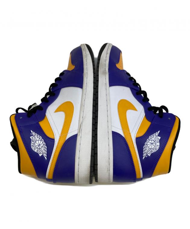 中古・古着通販】NIKE (ナイキ) ハイカットスニーカー パープル