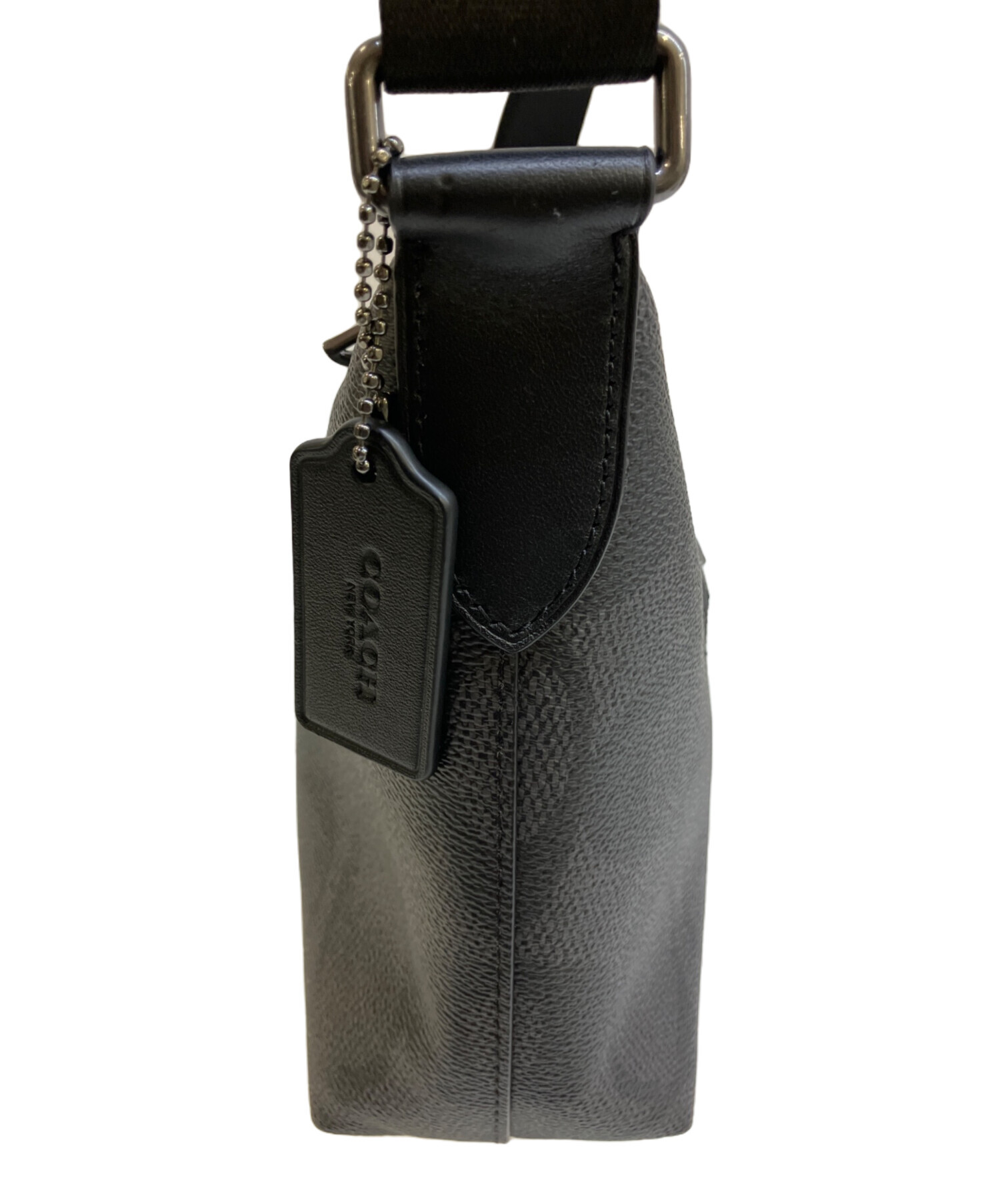 中古・古着通販】COACH (コーチ) ショルダーバッグ ブラック｜ブランド