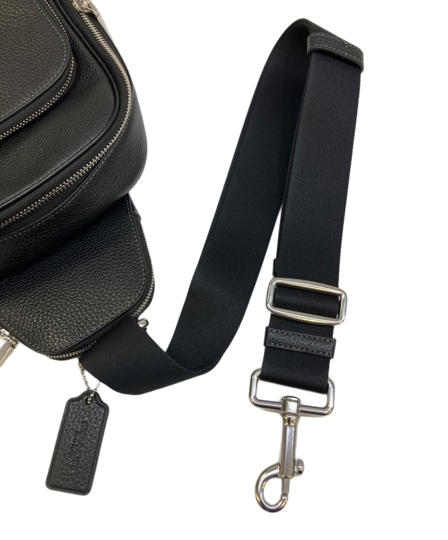 中古・古着通販】COACH (コーチ) ショルダーバッグ ブラック｜ブランド