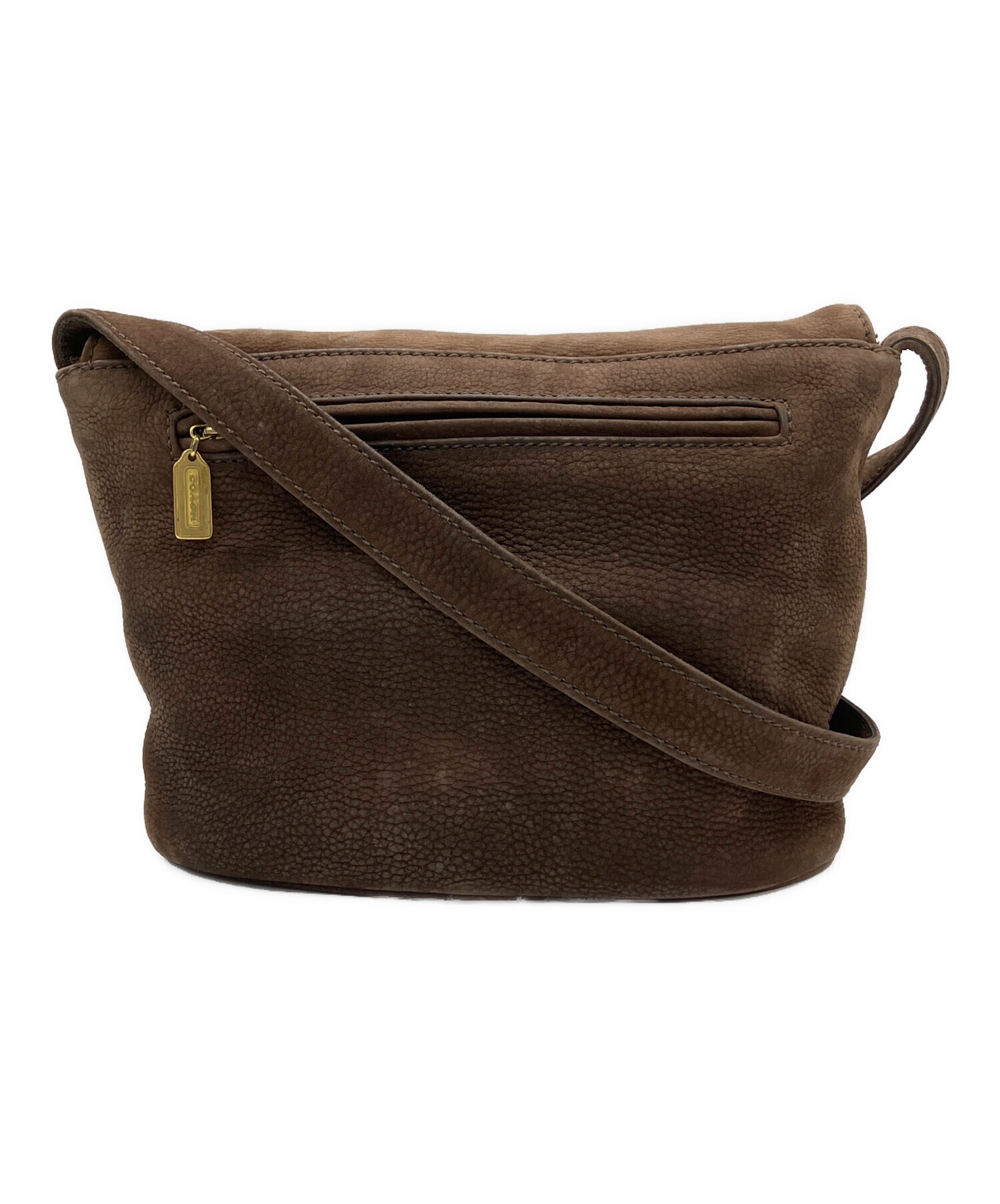 中古・古着通販】COACH (コーチ) ショルダーバッグ ブラウン｜ブランド