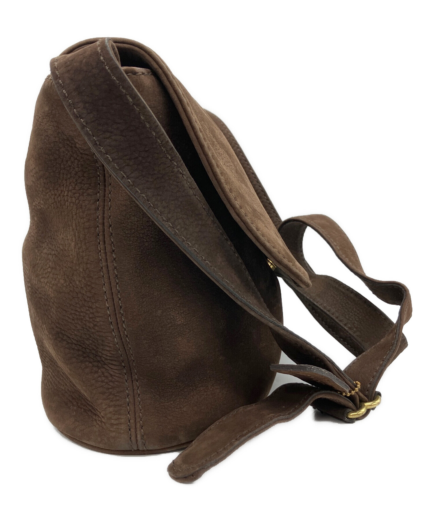 中古・古着通販】COACH (コーチ) ショルダーバッグ ブラウン｜ブランド