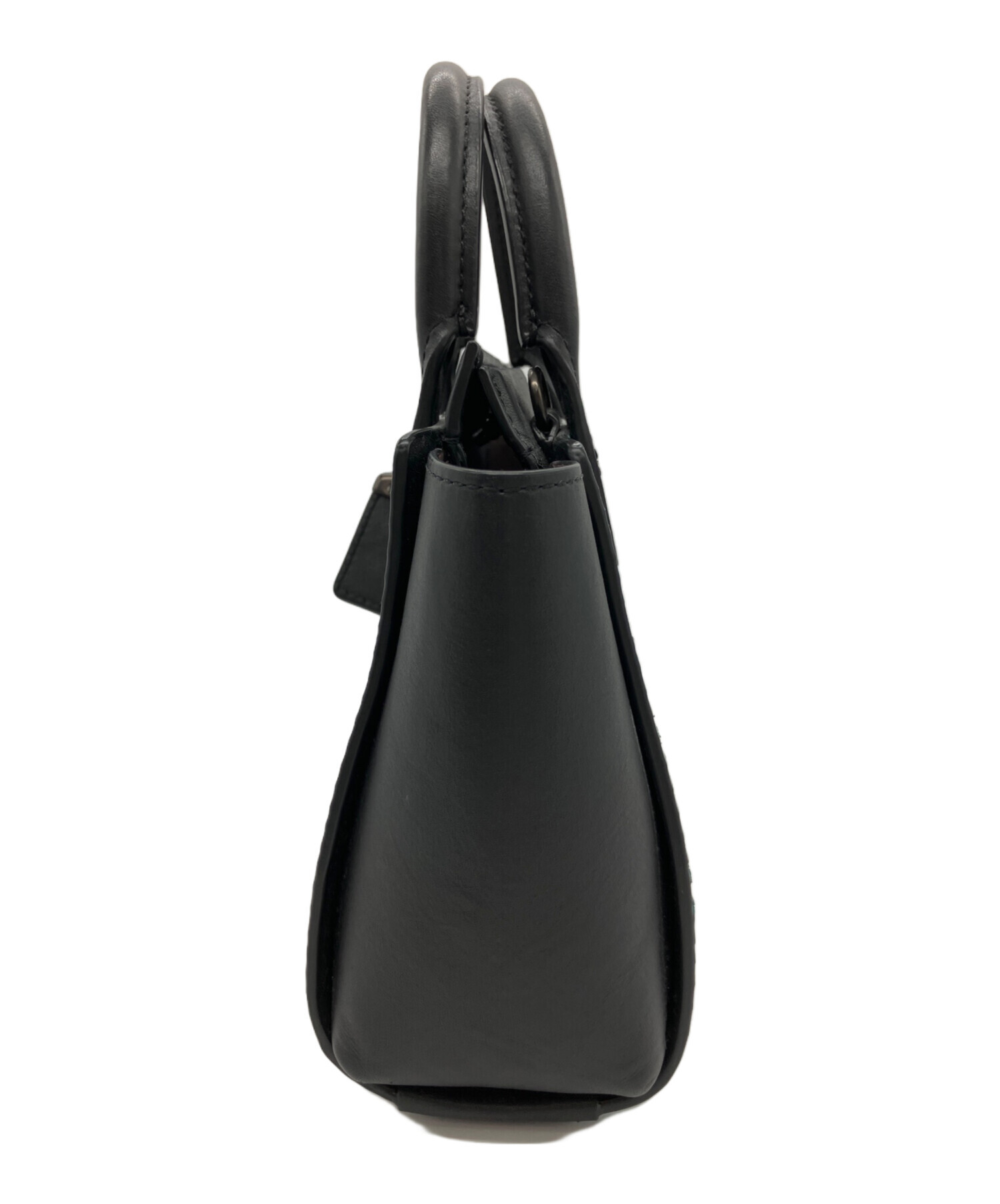COACH コーチ ショルダーバッグ  黒 【古着】【中古】【送料無料】 中古・古着通販】COACH (コーチ) ショルダーバッグ ブラック｜ブランド